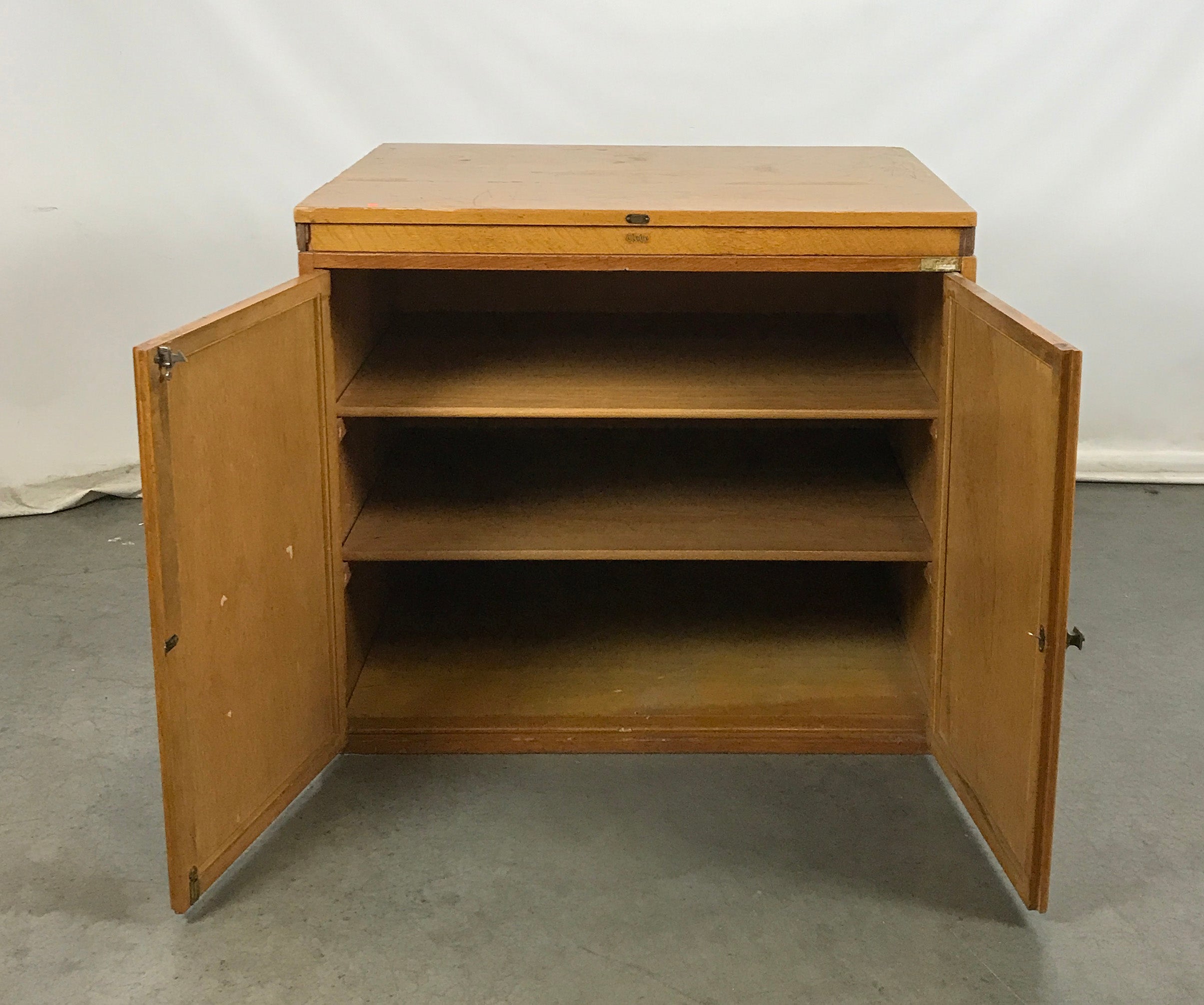Globe Wooden Cabinet