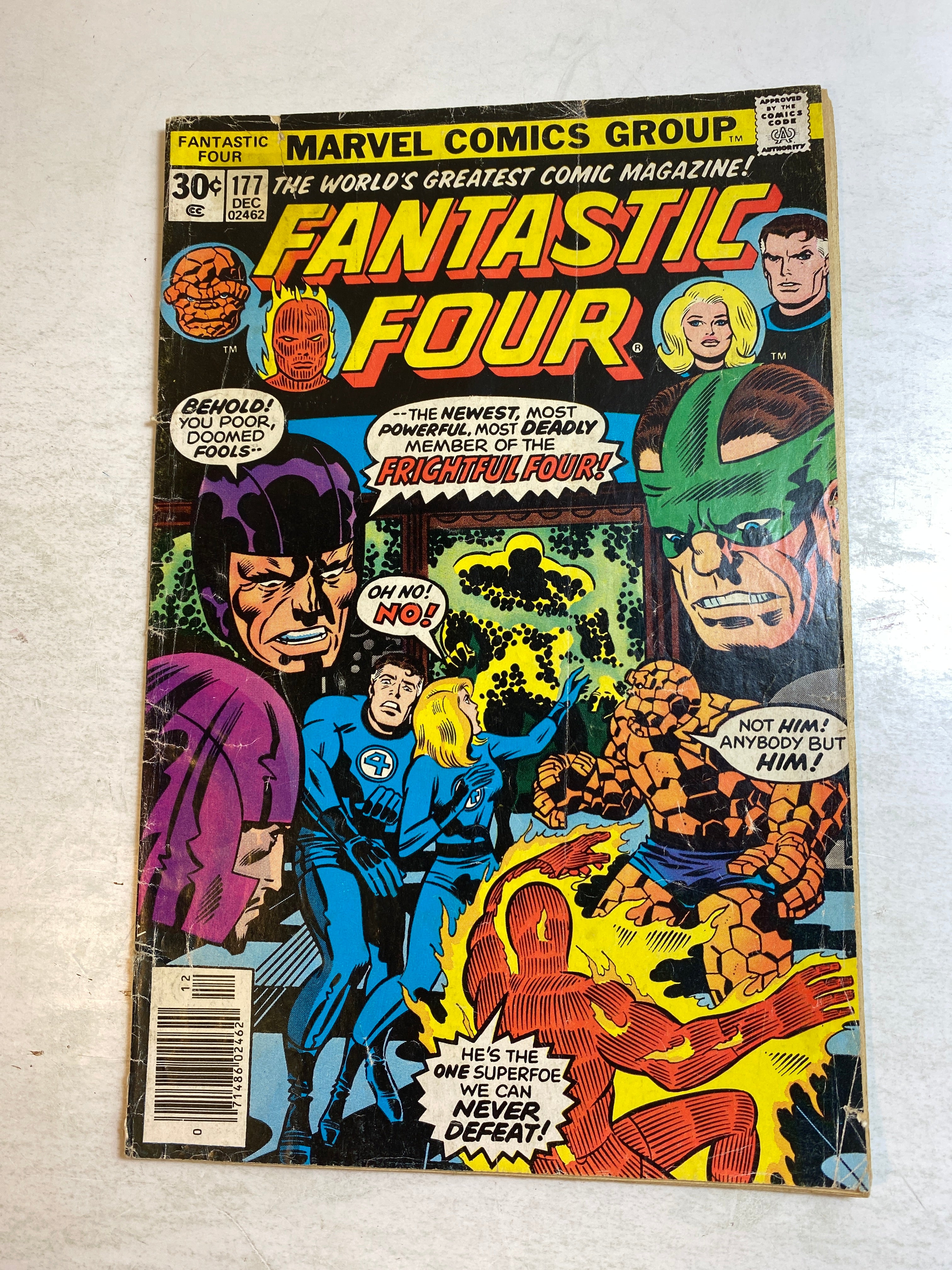 Fantastic Four #177 Marvel Comic 1976