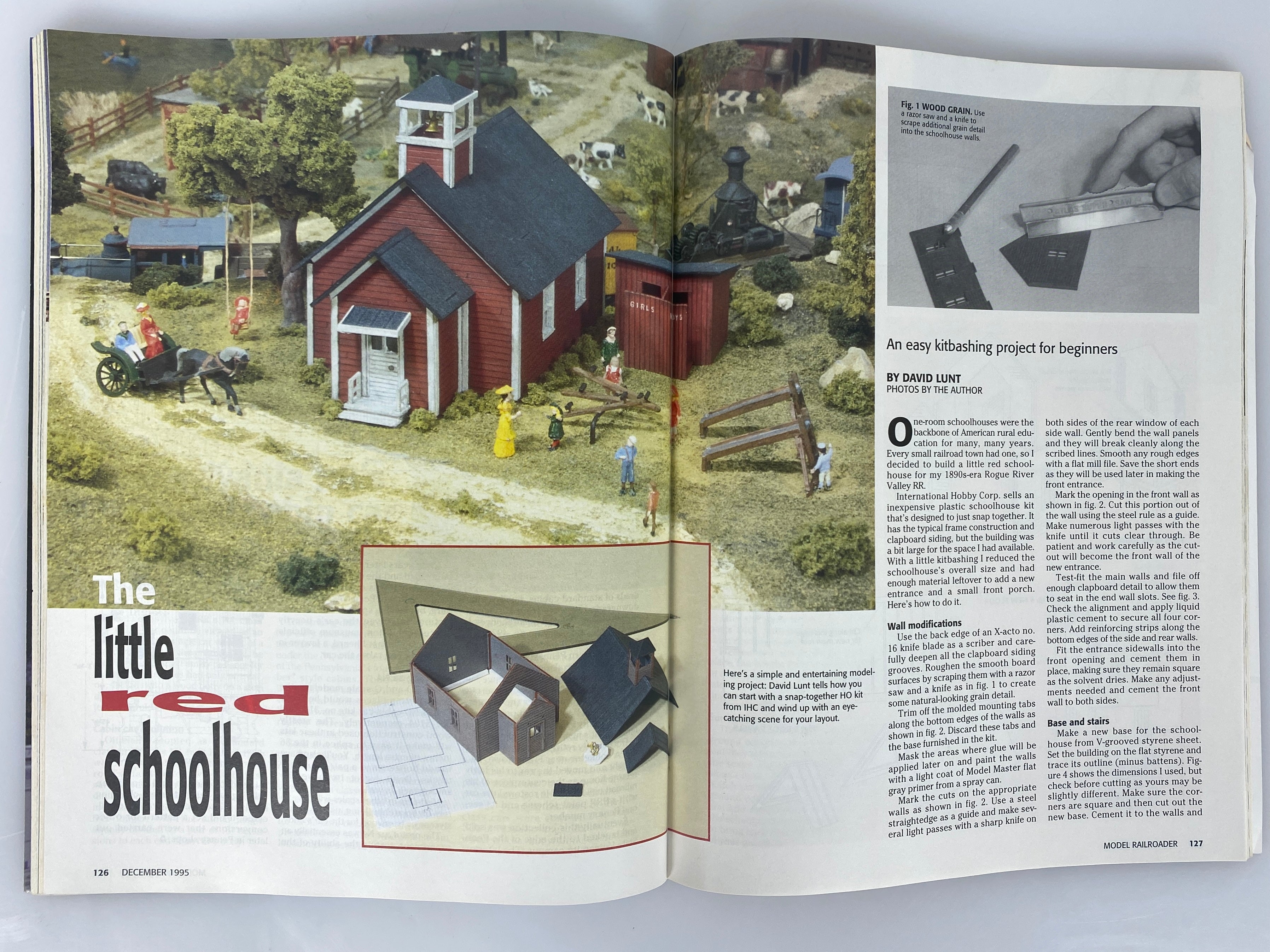 Lot of 12 Model Railroader Magazine (1995 Complete Year)