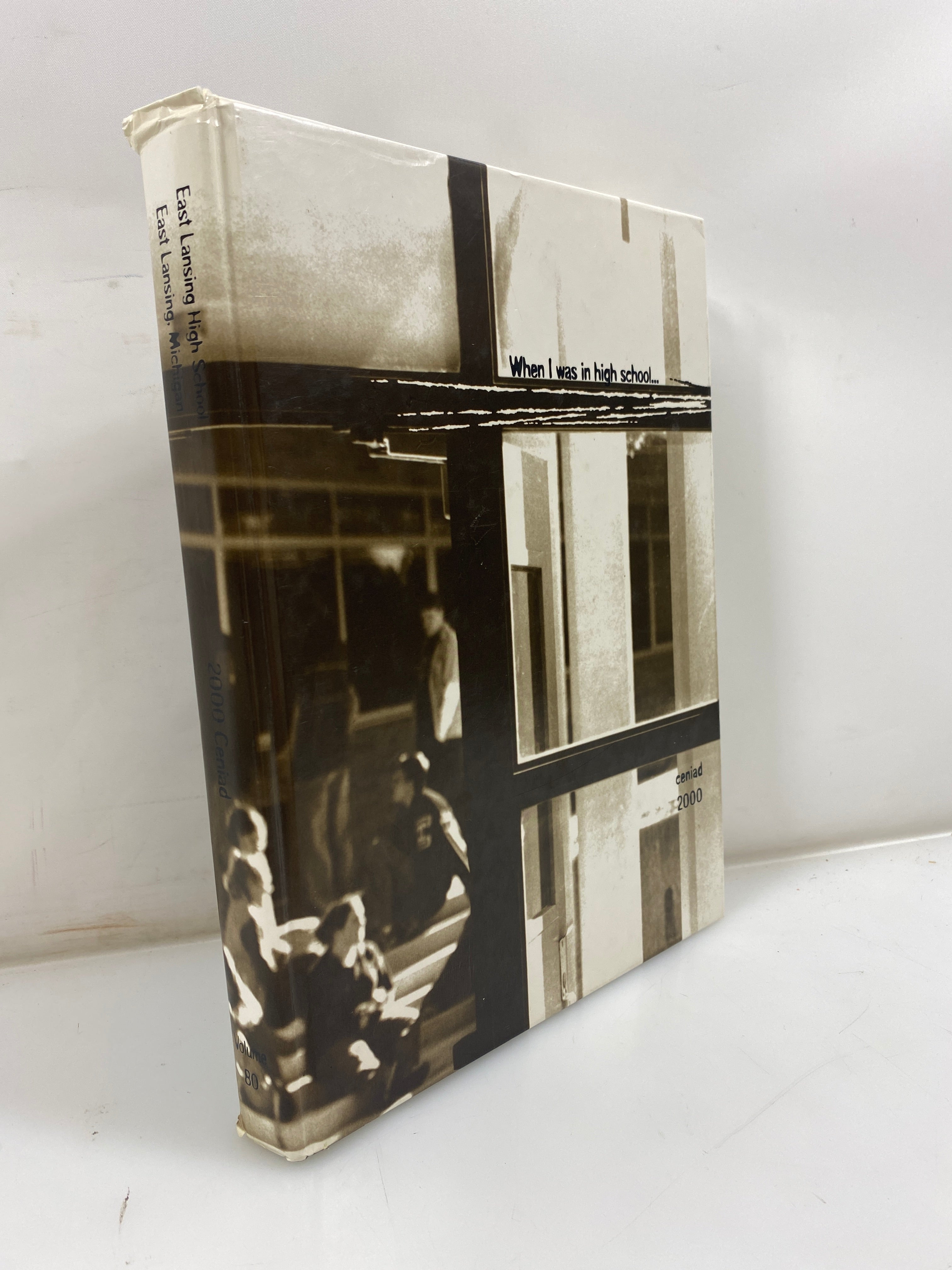 2000 "Ceniad" East Lansing High School Yearbook HC