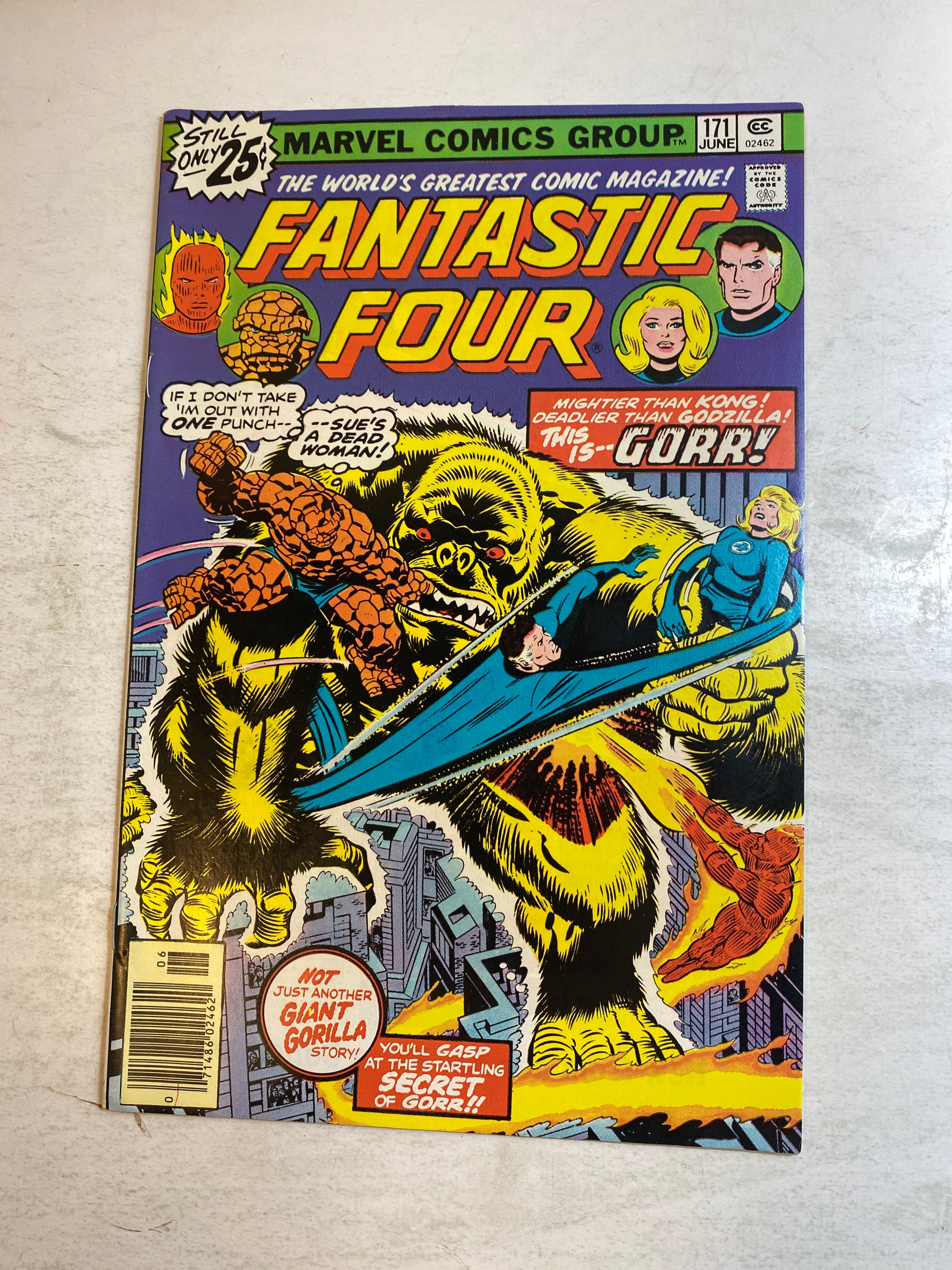 Fantastic Four #171 Marvel Comic 1976