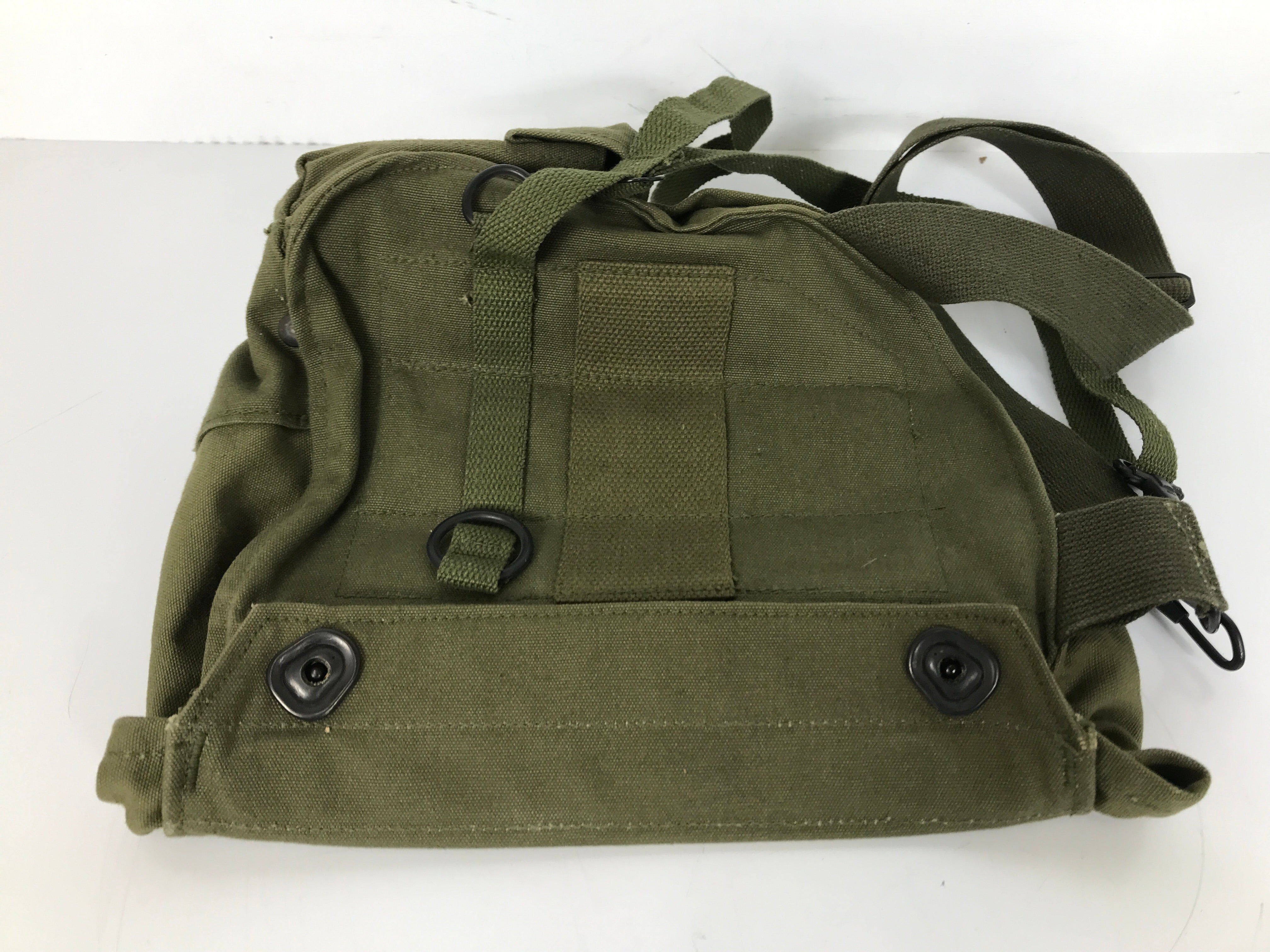 US Army M17 Protective Field Gas Mask Canvas Bag Small *Mask Not Included*