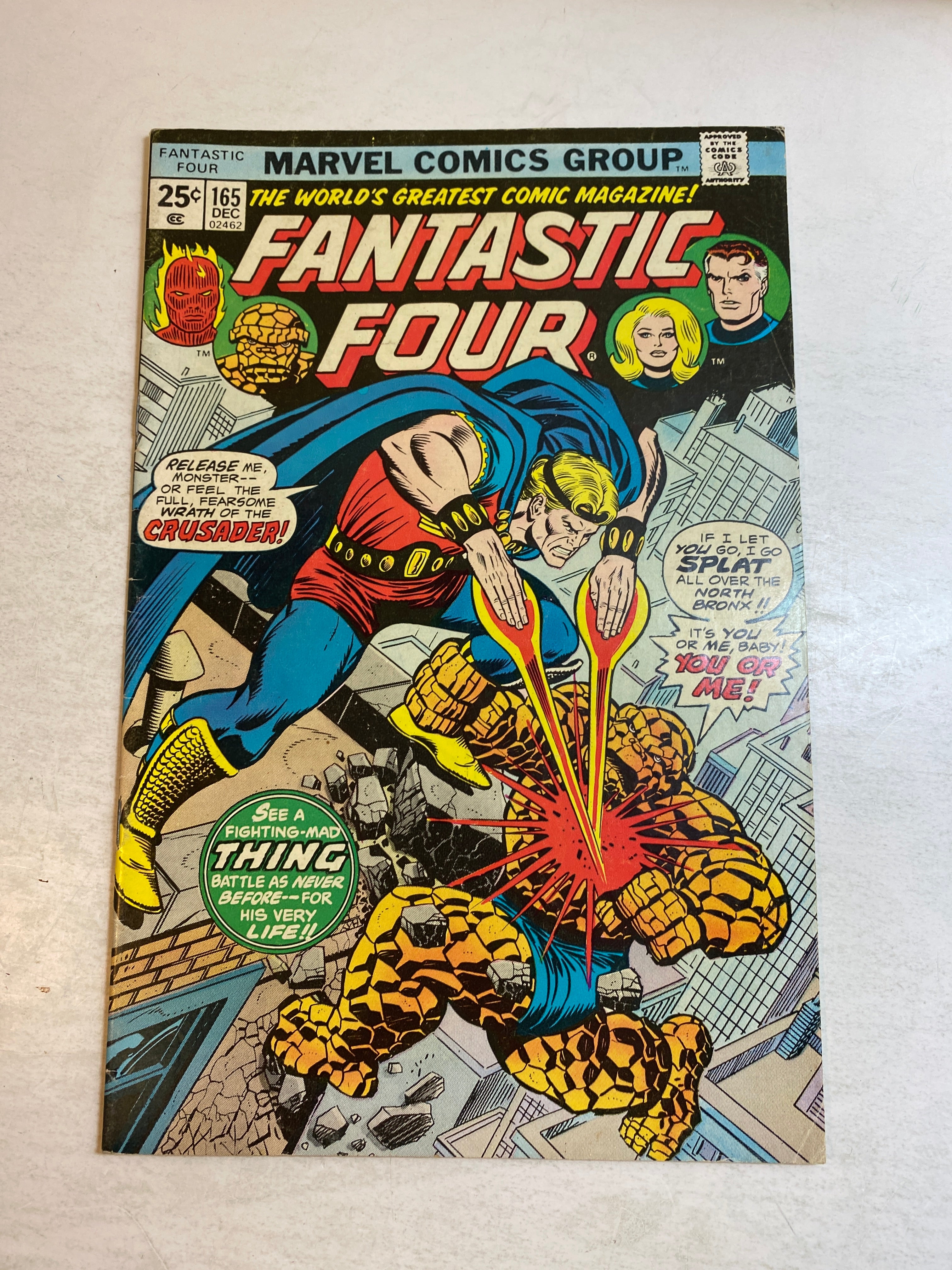 Fantastic Four #165 Marvel Comic 1975