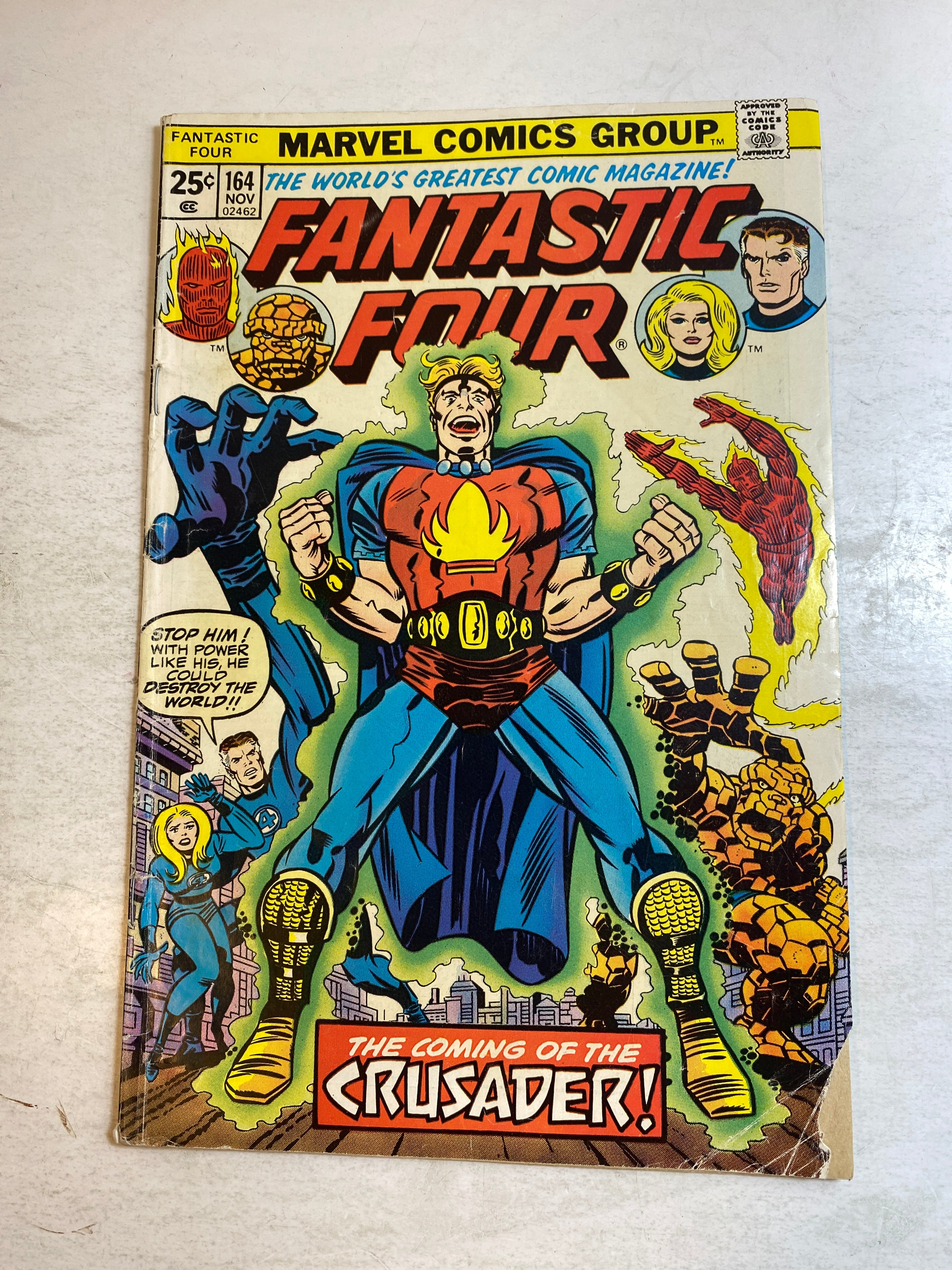 Fantastic Four #164 Marvel Comic 1975