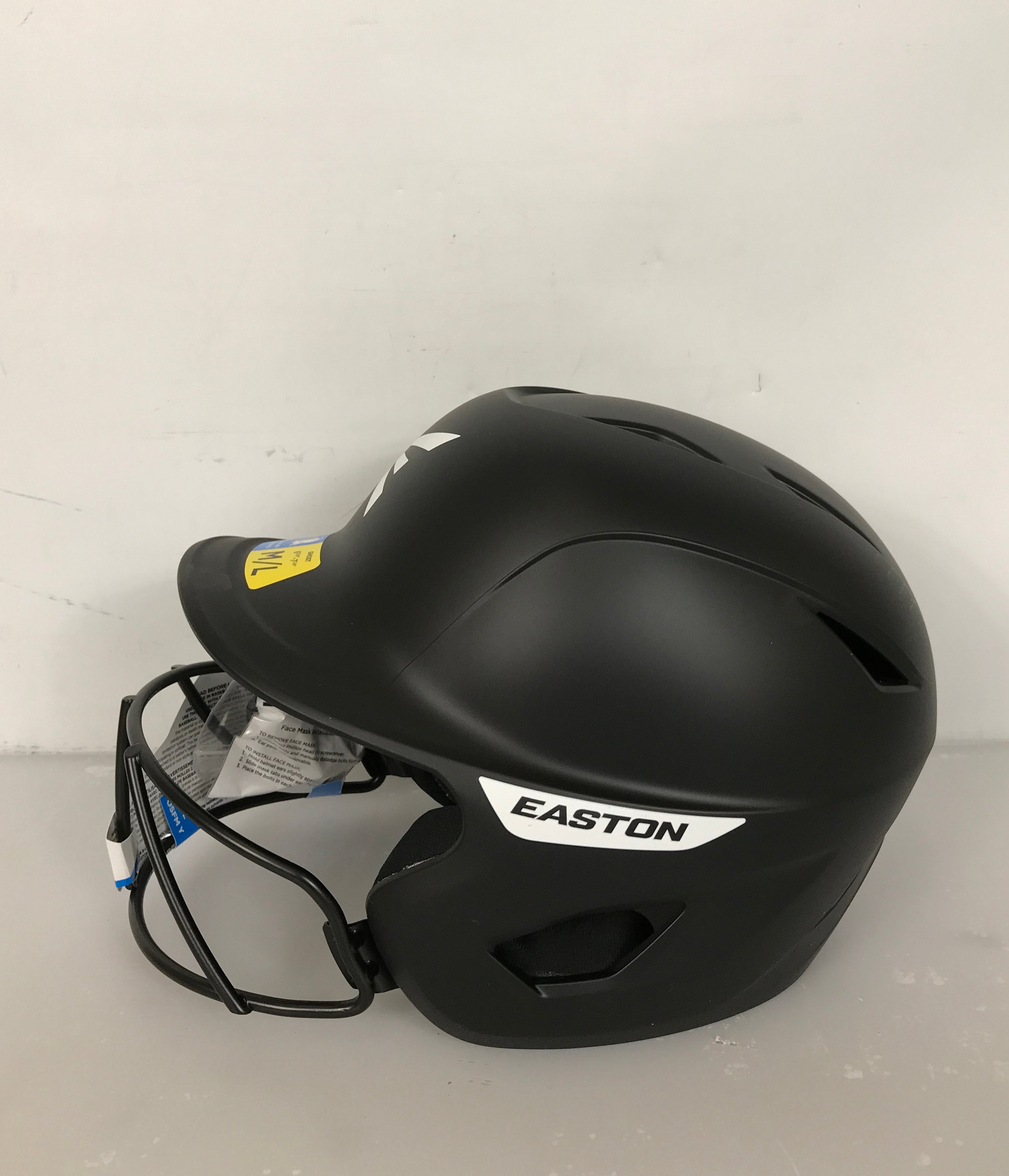 Easton Matte Black Ghost Fastpitch Softball Helmet Women's Size M/L *NEW*