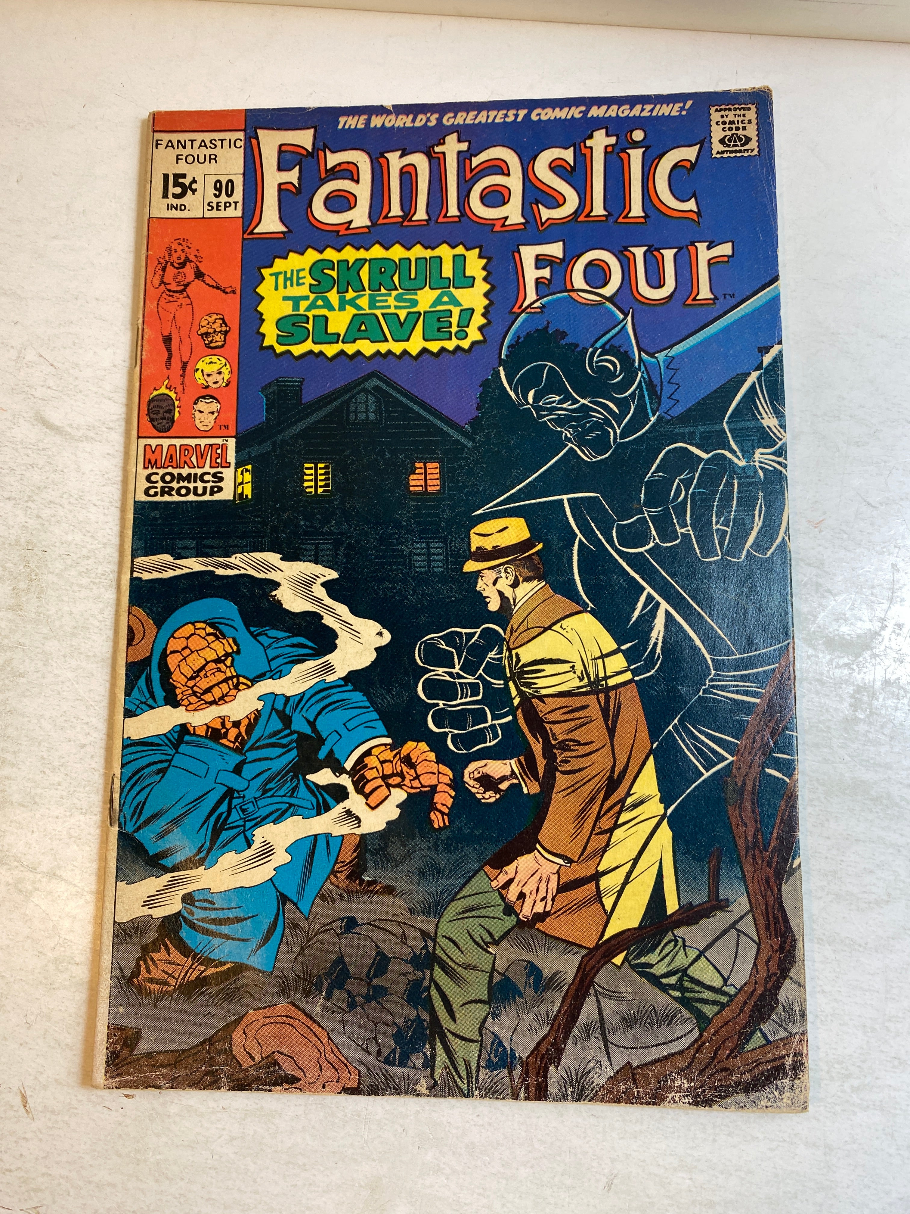 Fantastic Four #90 Marvel Comic 1969