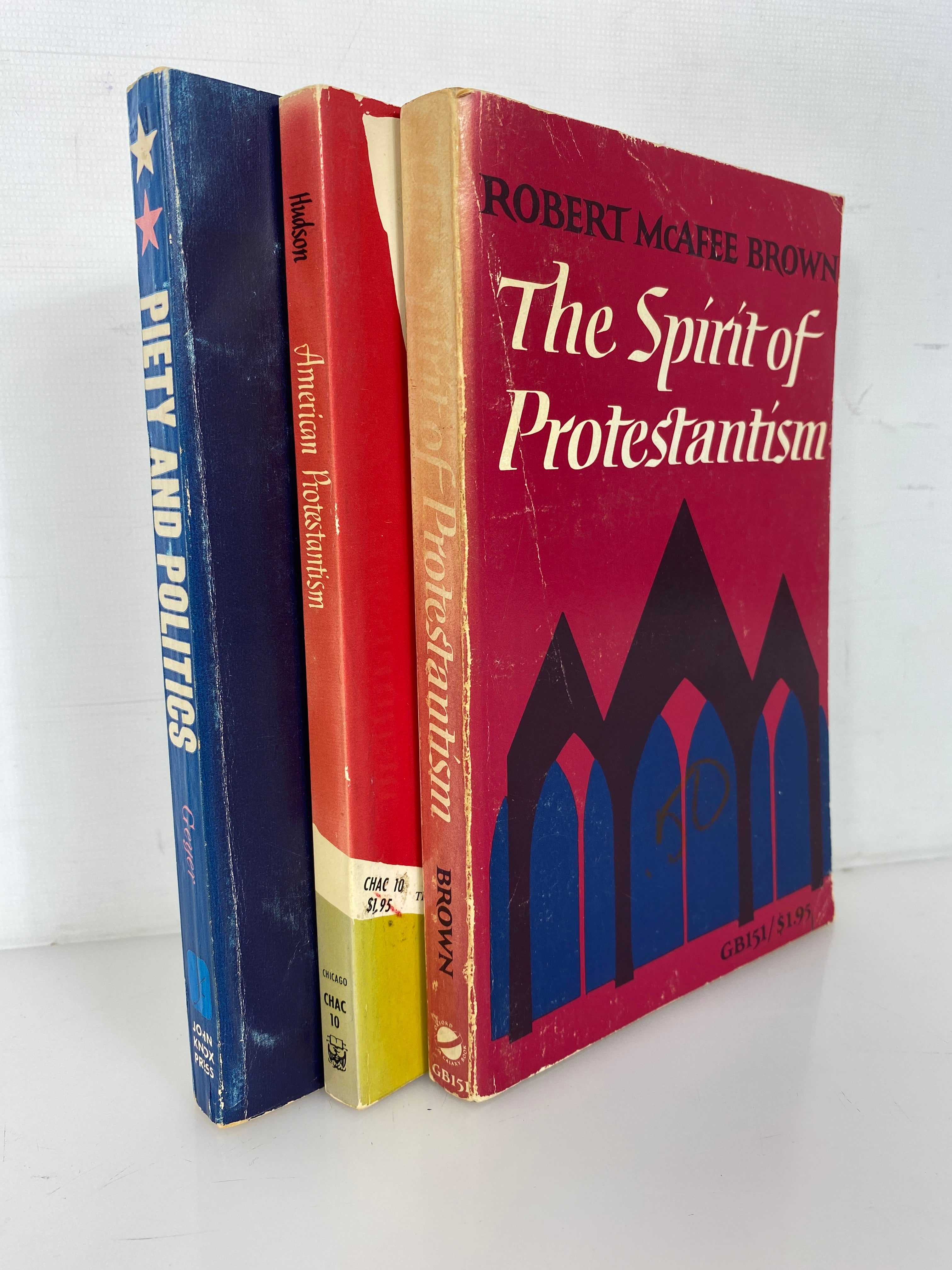 3 Vols: The Spirit of Protestantism/American Protestantism/Piety & Politics SC
