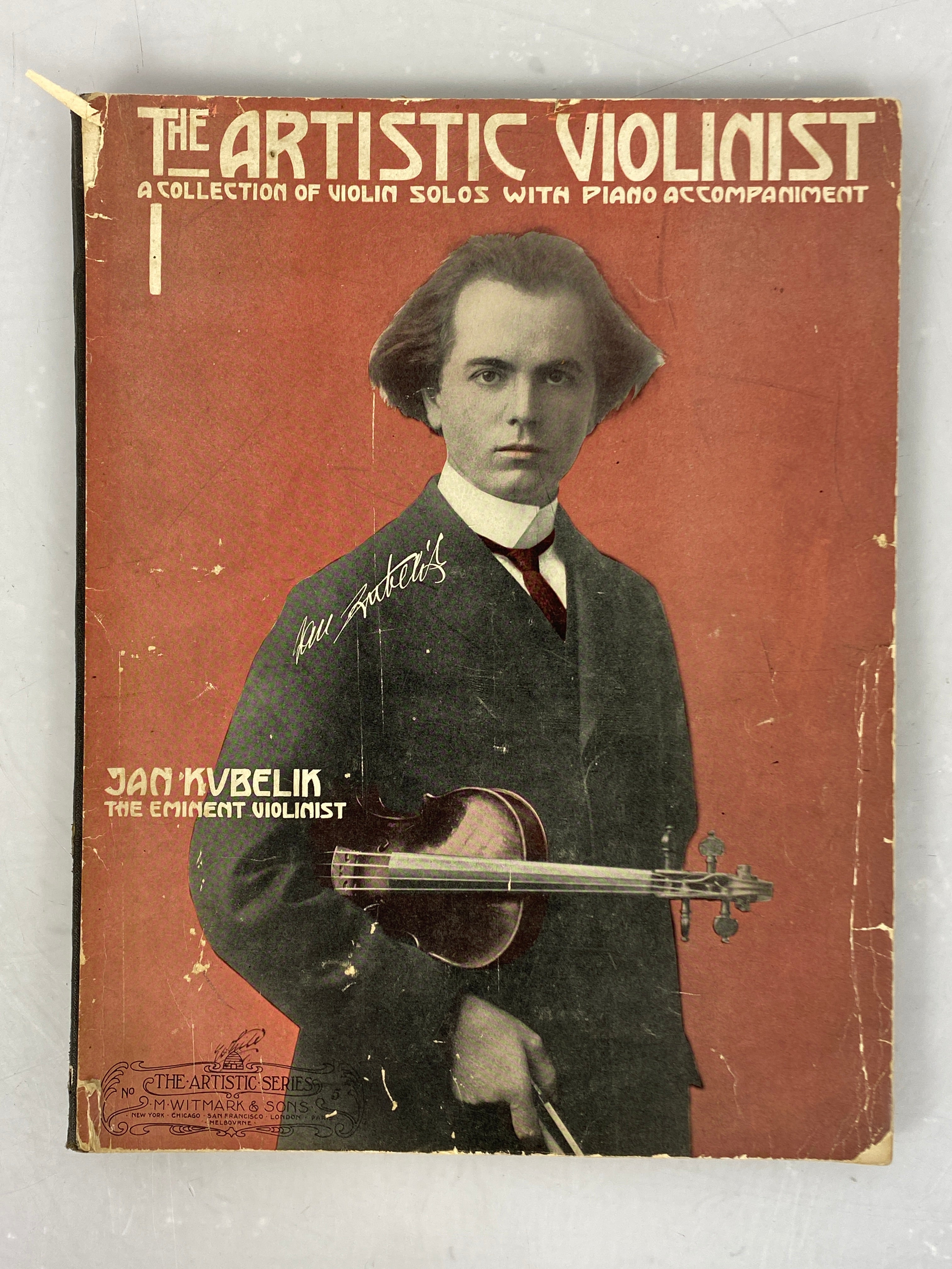 Lot of Antique Violin Music: The Artistic Violinist/The Holy City 1900-1913