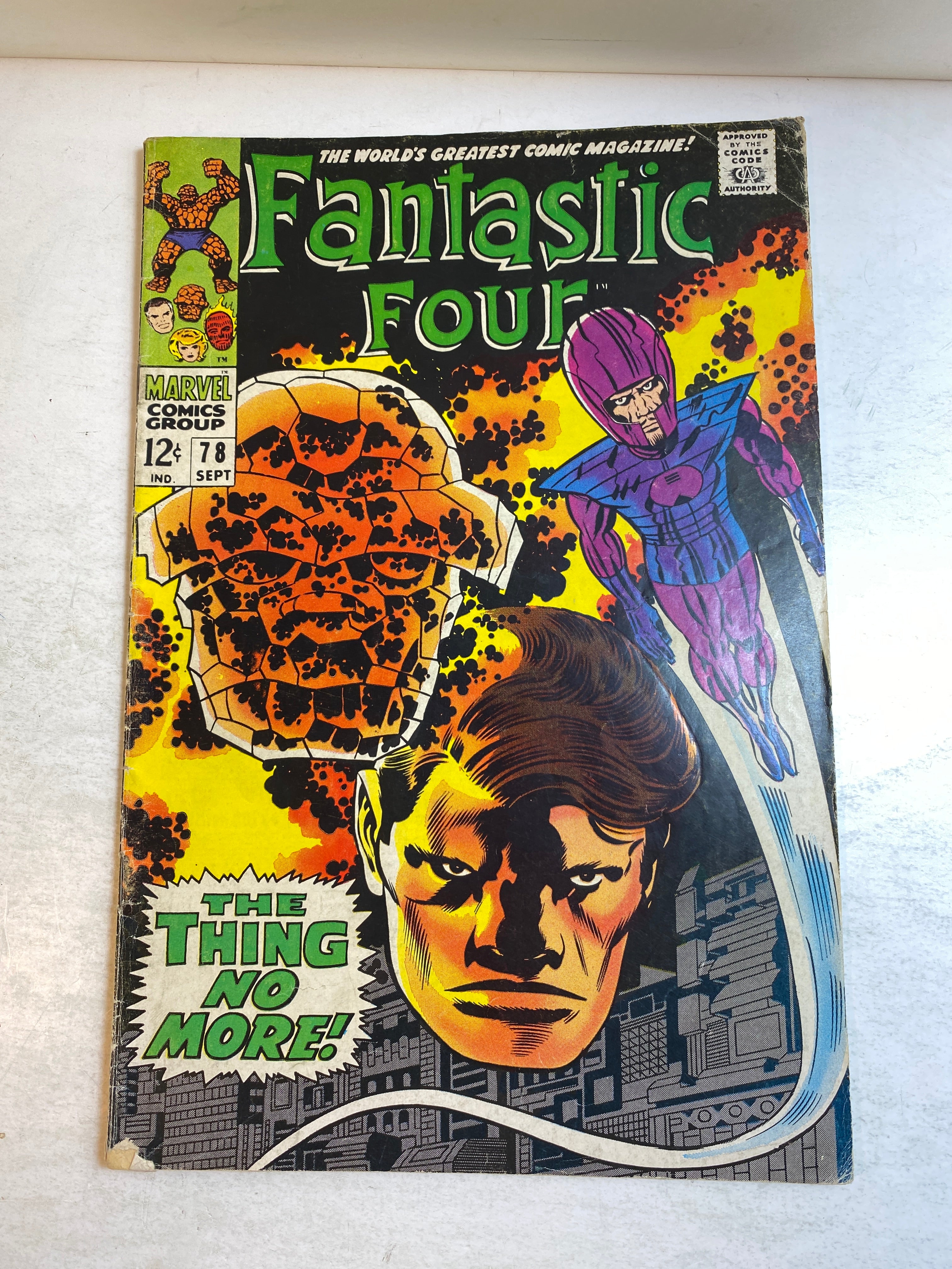 Fantastic Four #78 Marvel Comic 1968