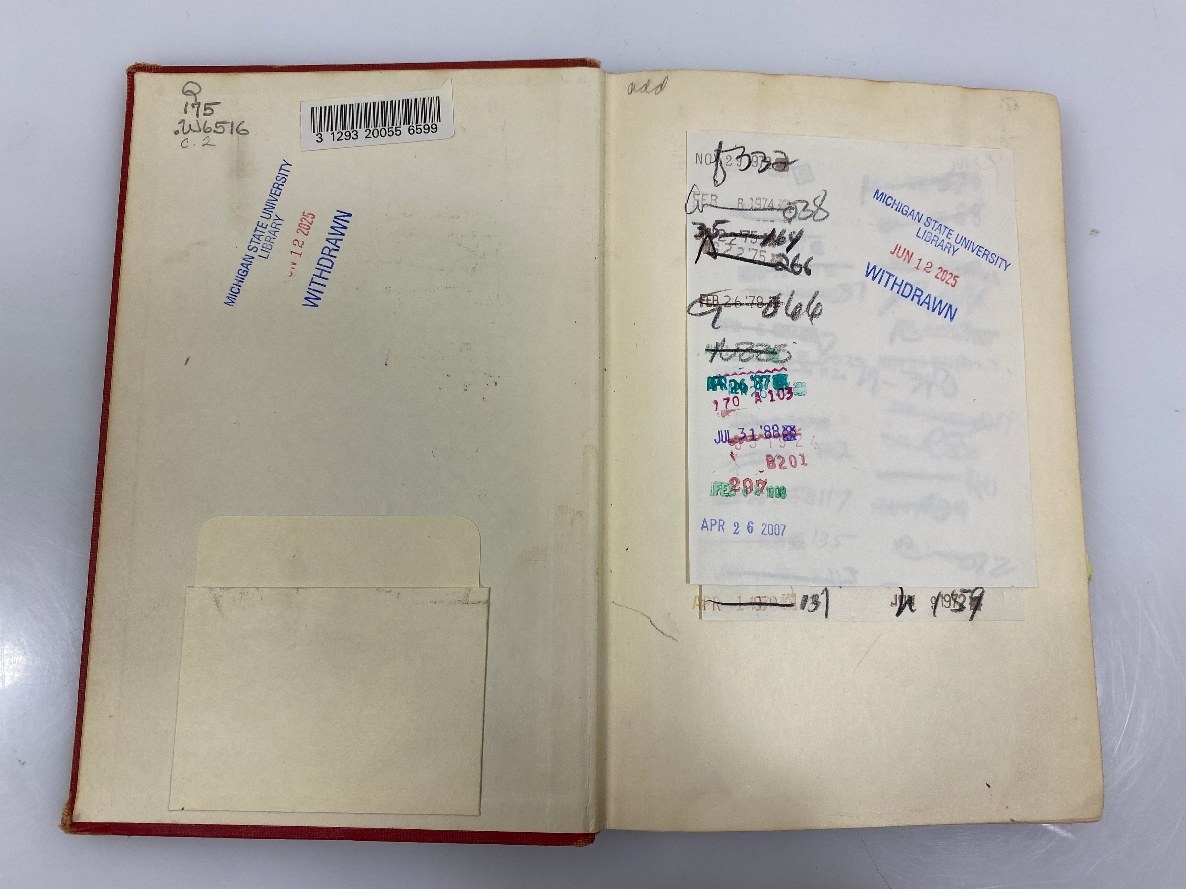 Cybernetics by N. Wiener 12th Print 1955 Ex-Library HC