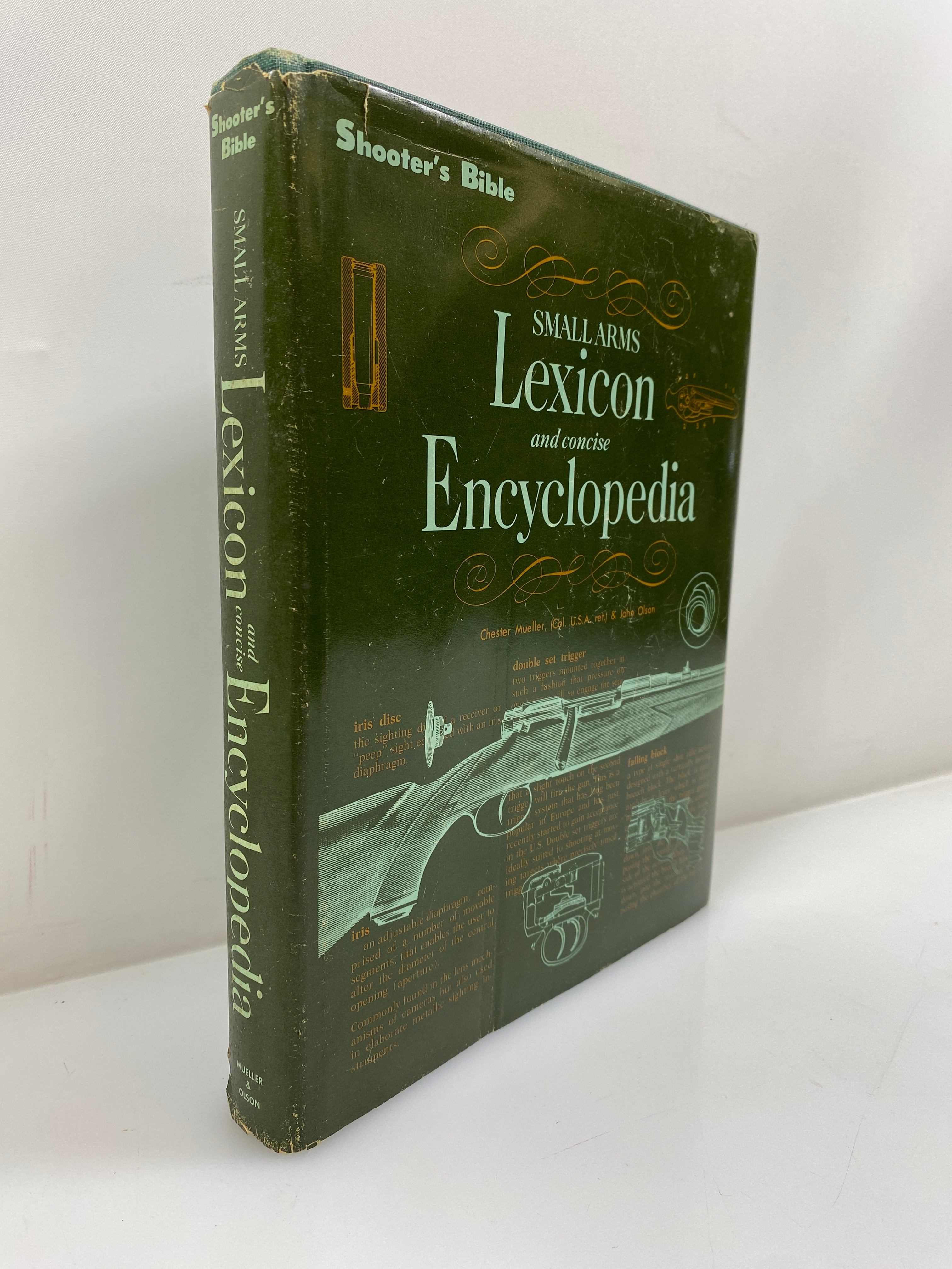 Shooter's Bible Small Arms Lexicon and Encyclopedia Mueller/Olson 1968 HCDJ