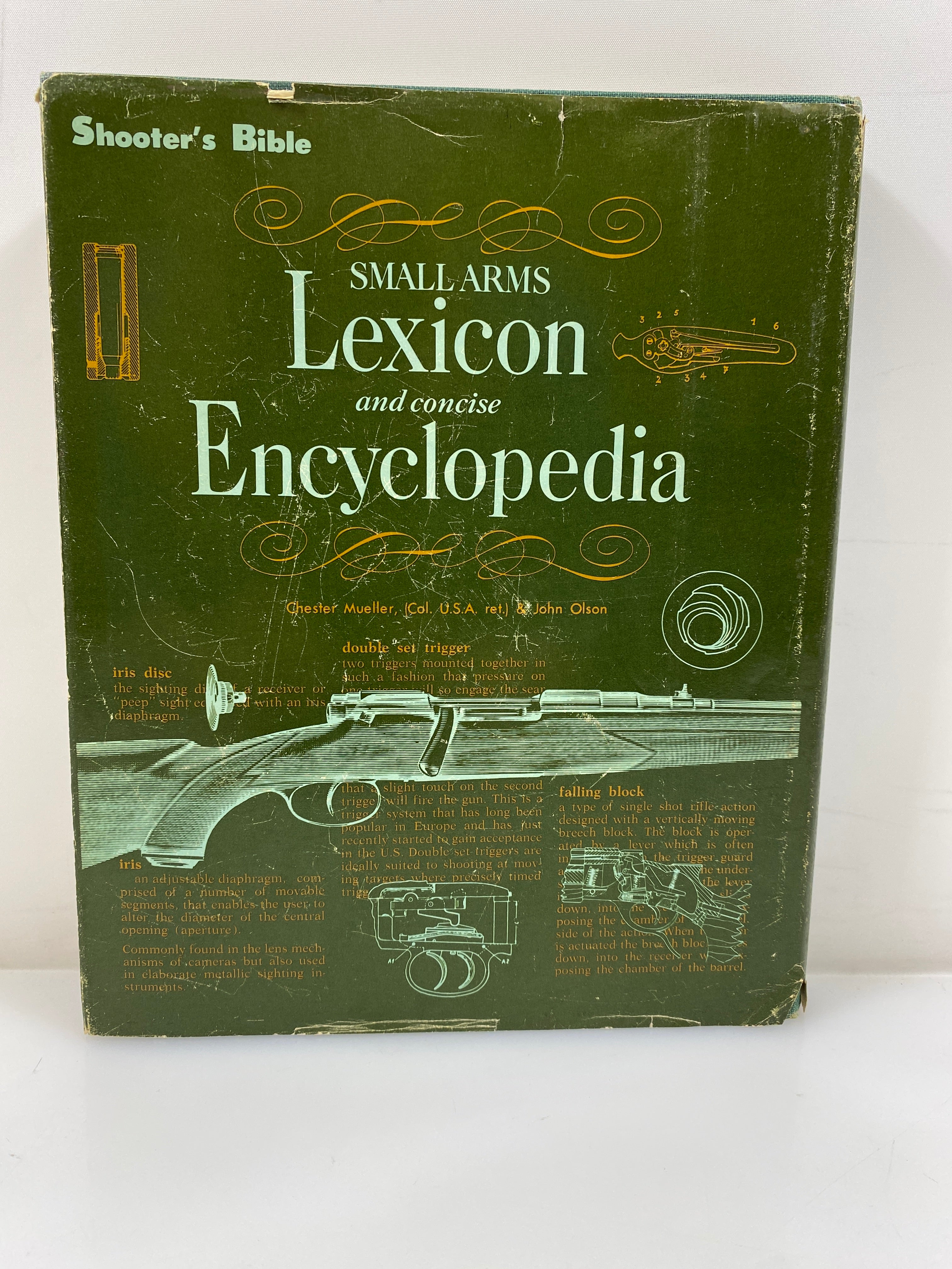 Shooter's Bible Small Arms Lexicon and Encyclopedia Mueller/Olson 1968 HCDJ