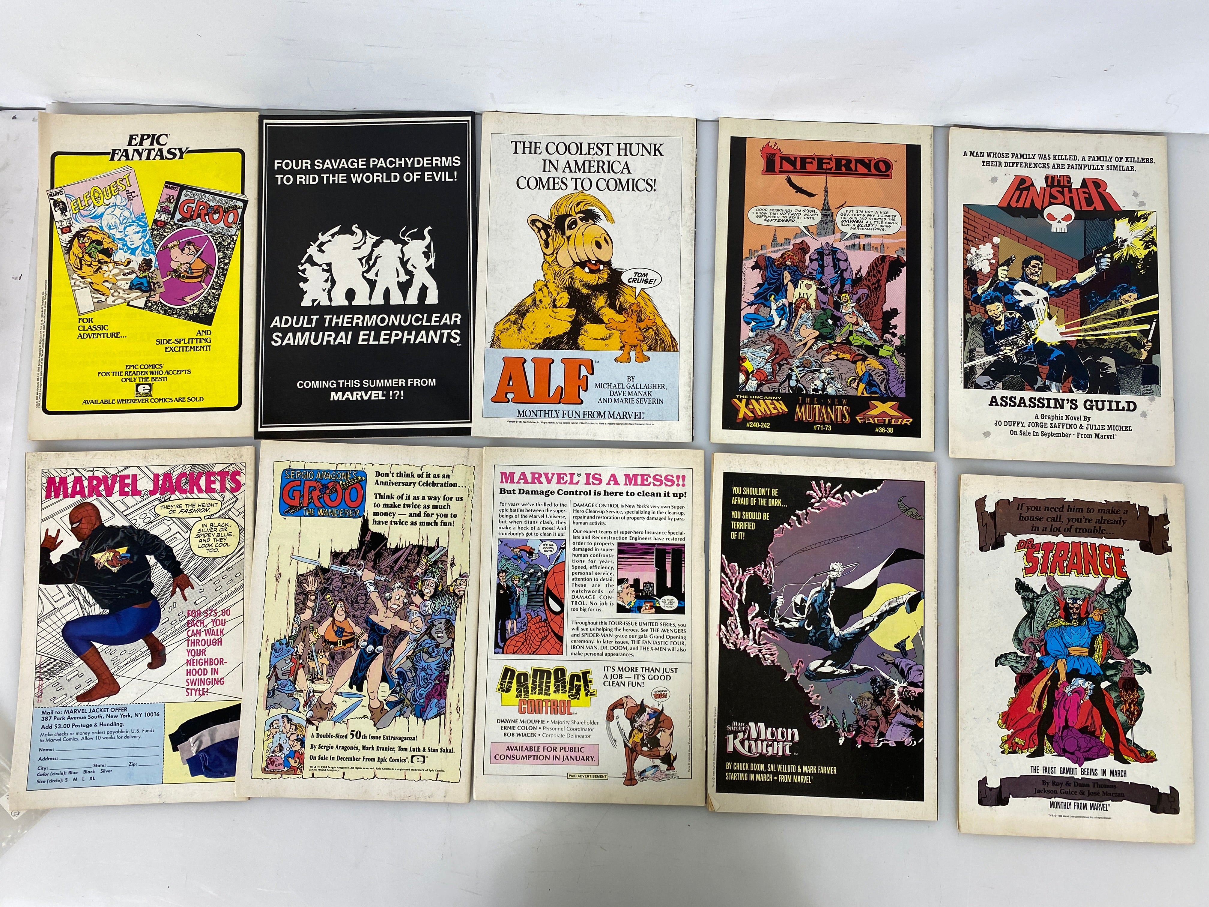 Lot of 25 Marvel Age Comic Magazines 1983-1990