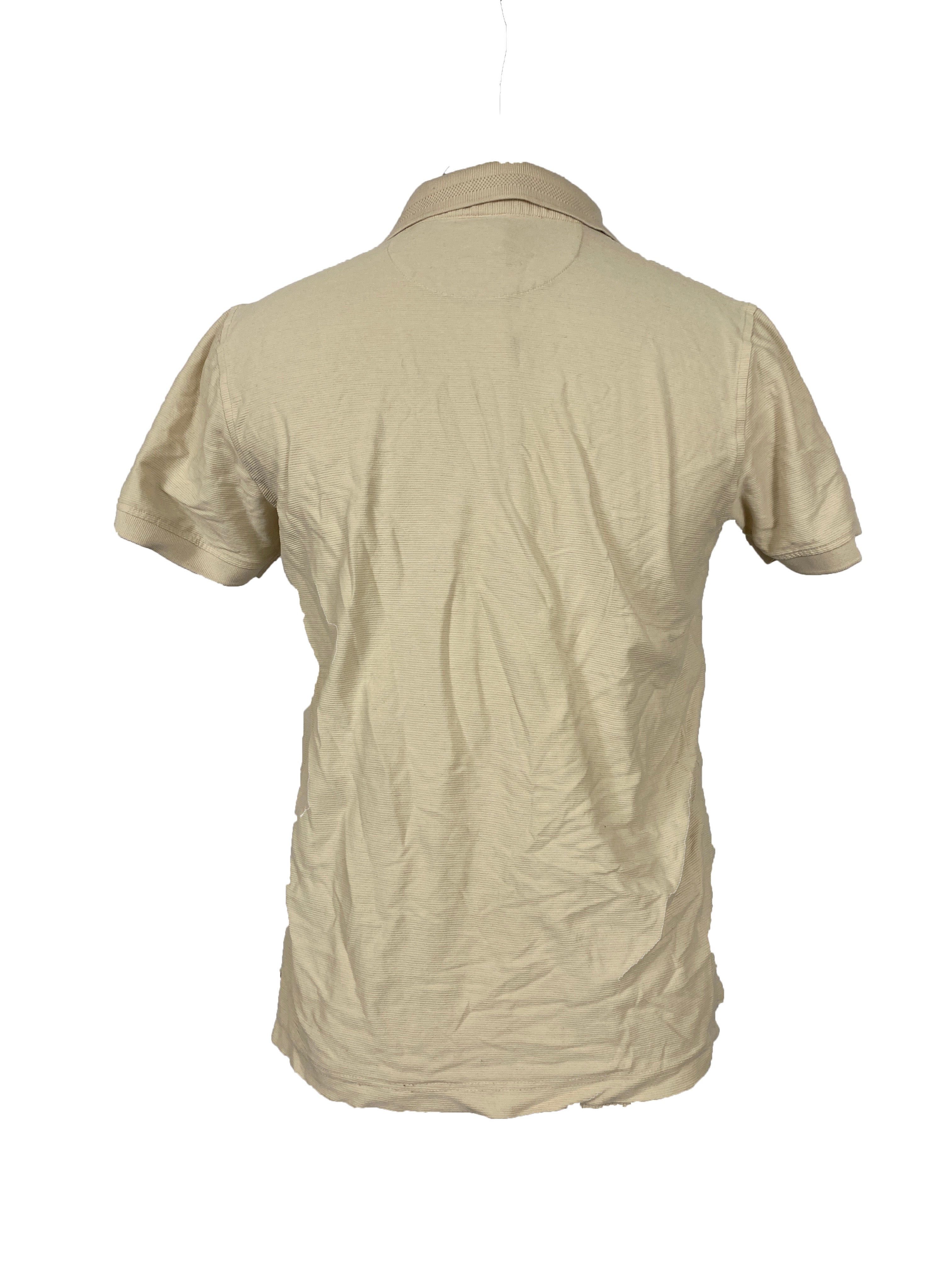 Arrow Beige Polo Shirt Men's Size M
