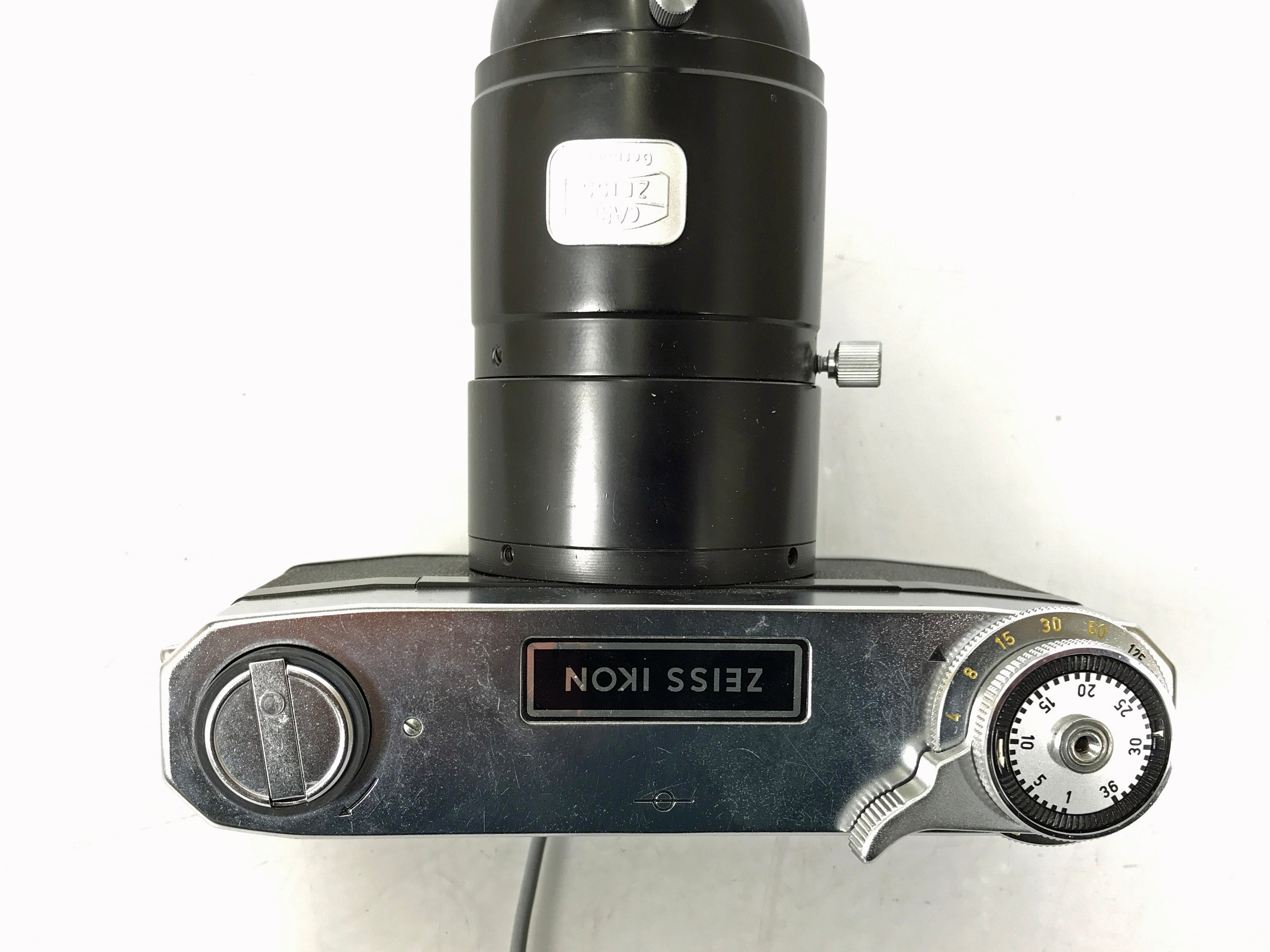 Zeiss Ikon Contarex Microscope Camera w/ Accessories