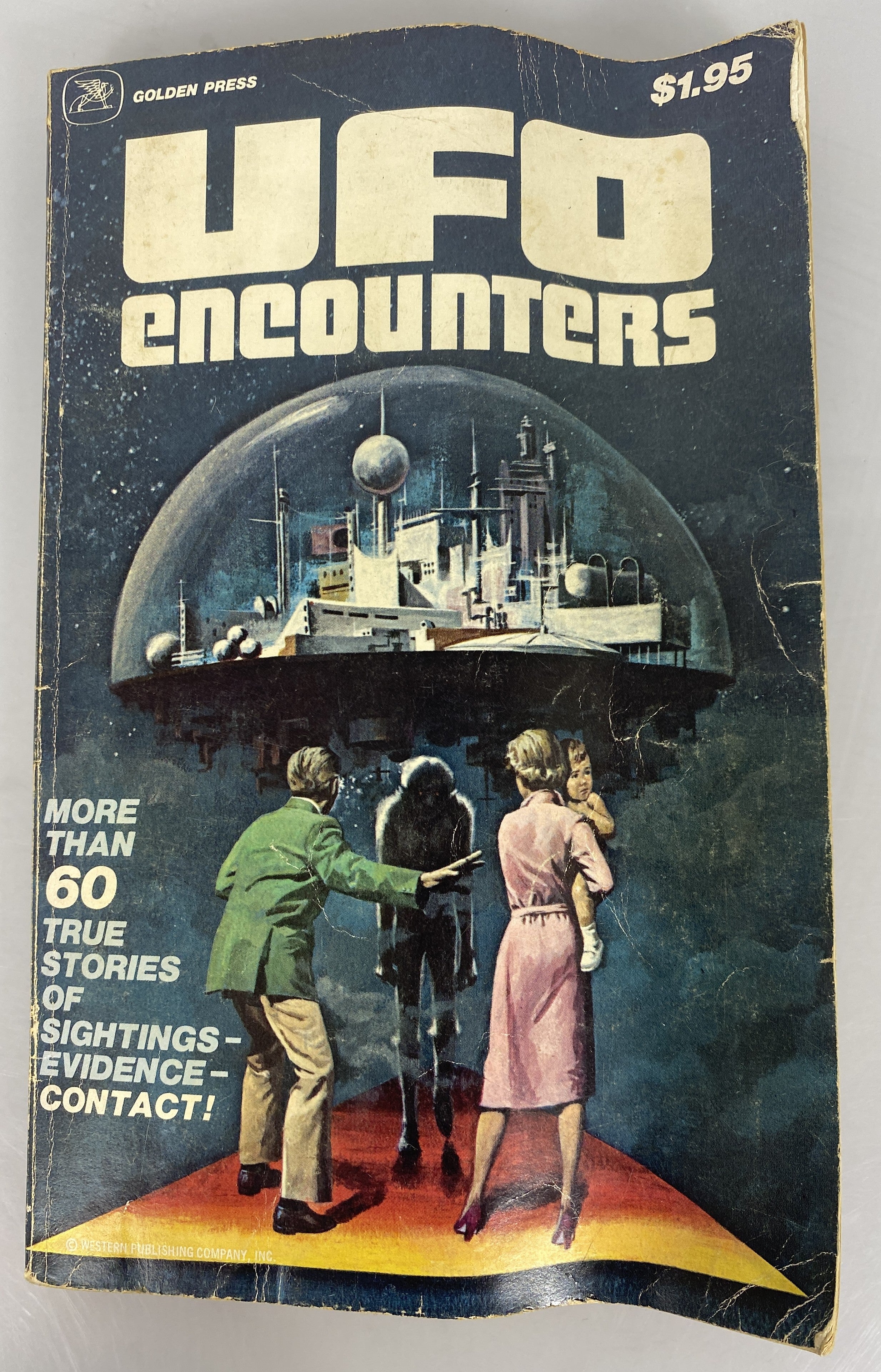UFO Encounters Golden Press Comic SC 1978