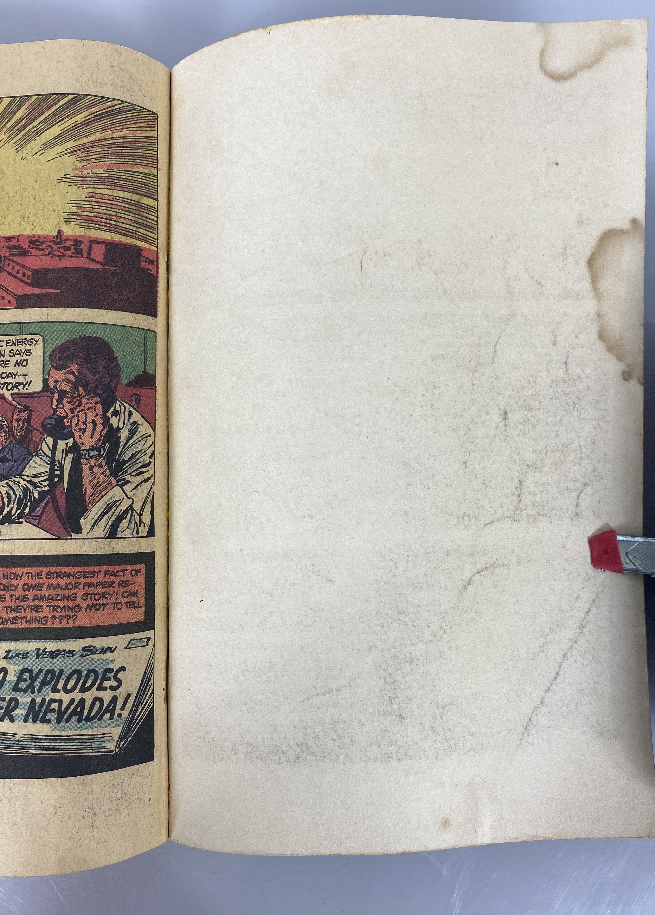 UFO Encounters Golden Press Comic SC 1978