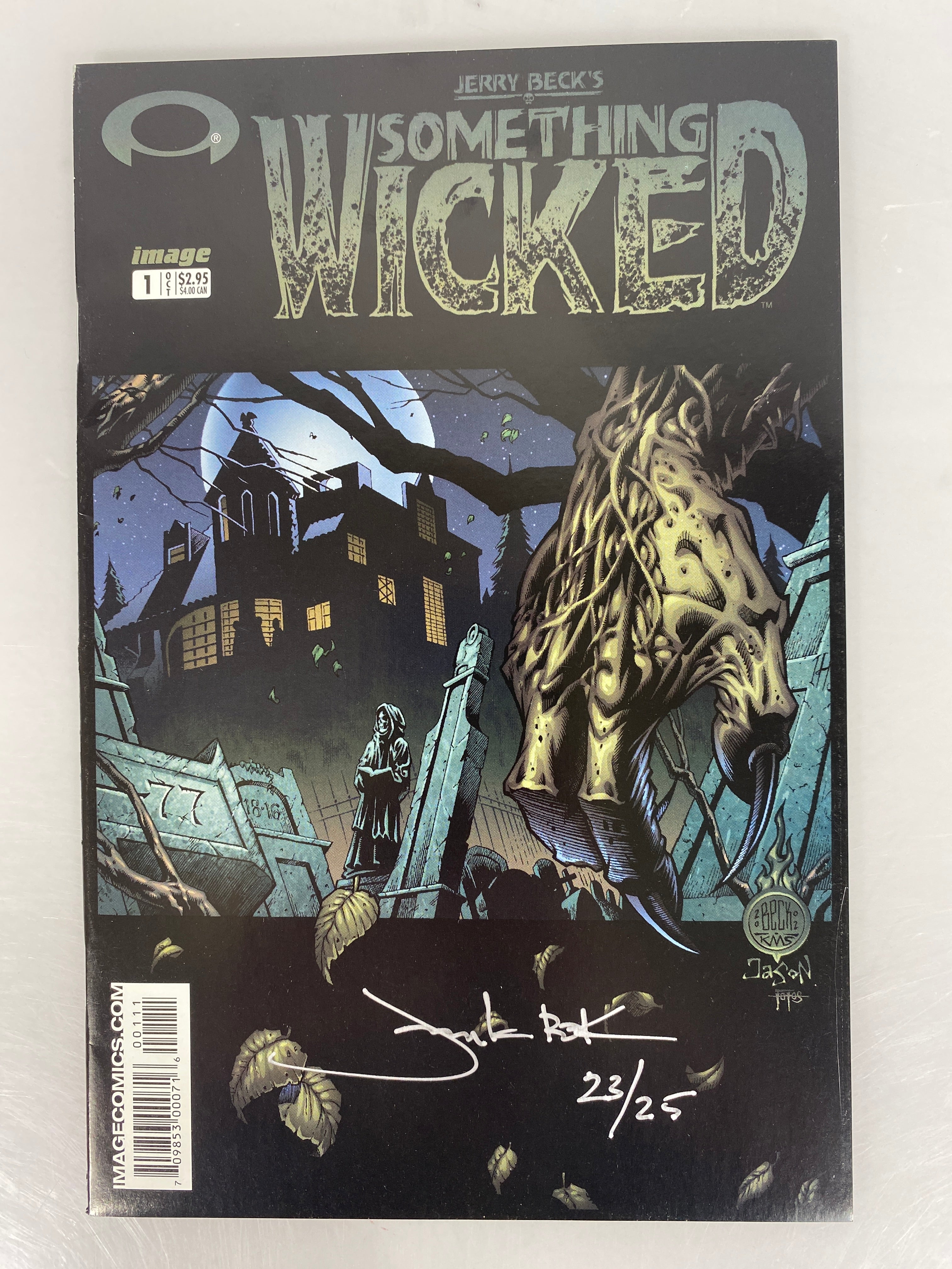 Image Comics Something Wicked #1 *signed/numbered* with cert from creator Jerry Beck