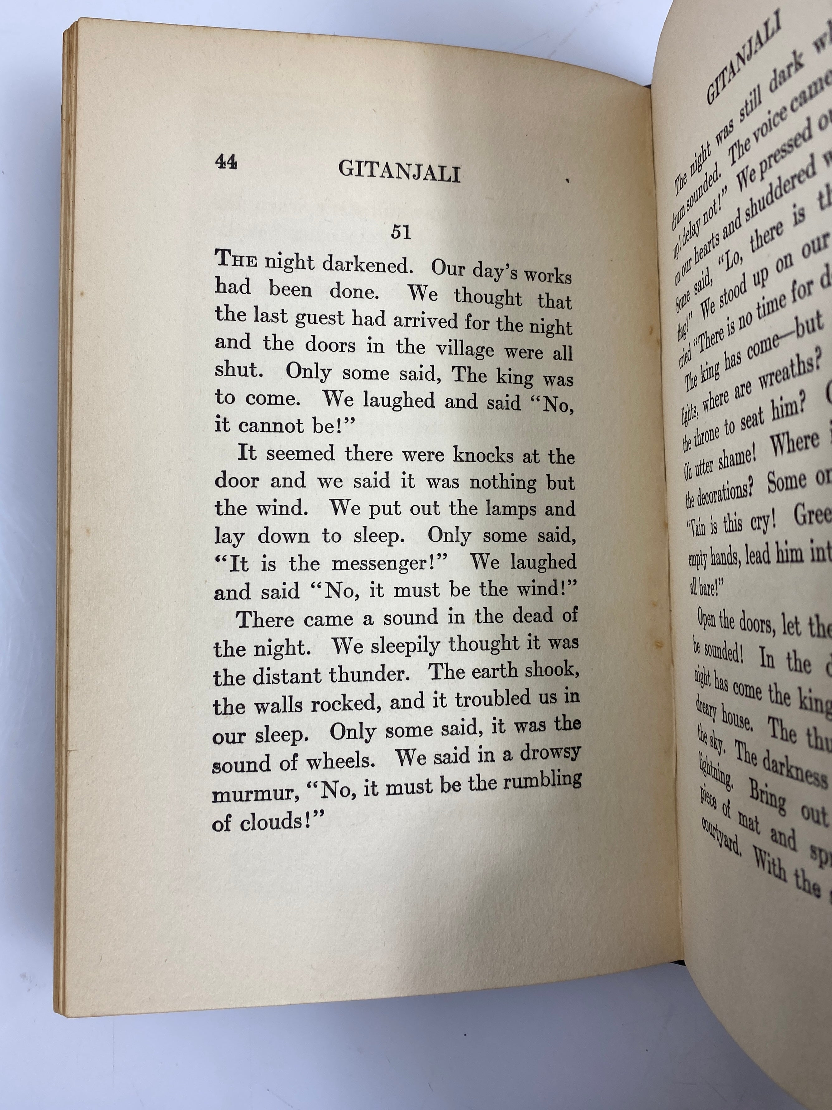 Gitanjali by Rabindranath Tagore 1916 Antique HC