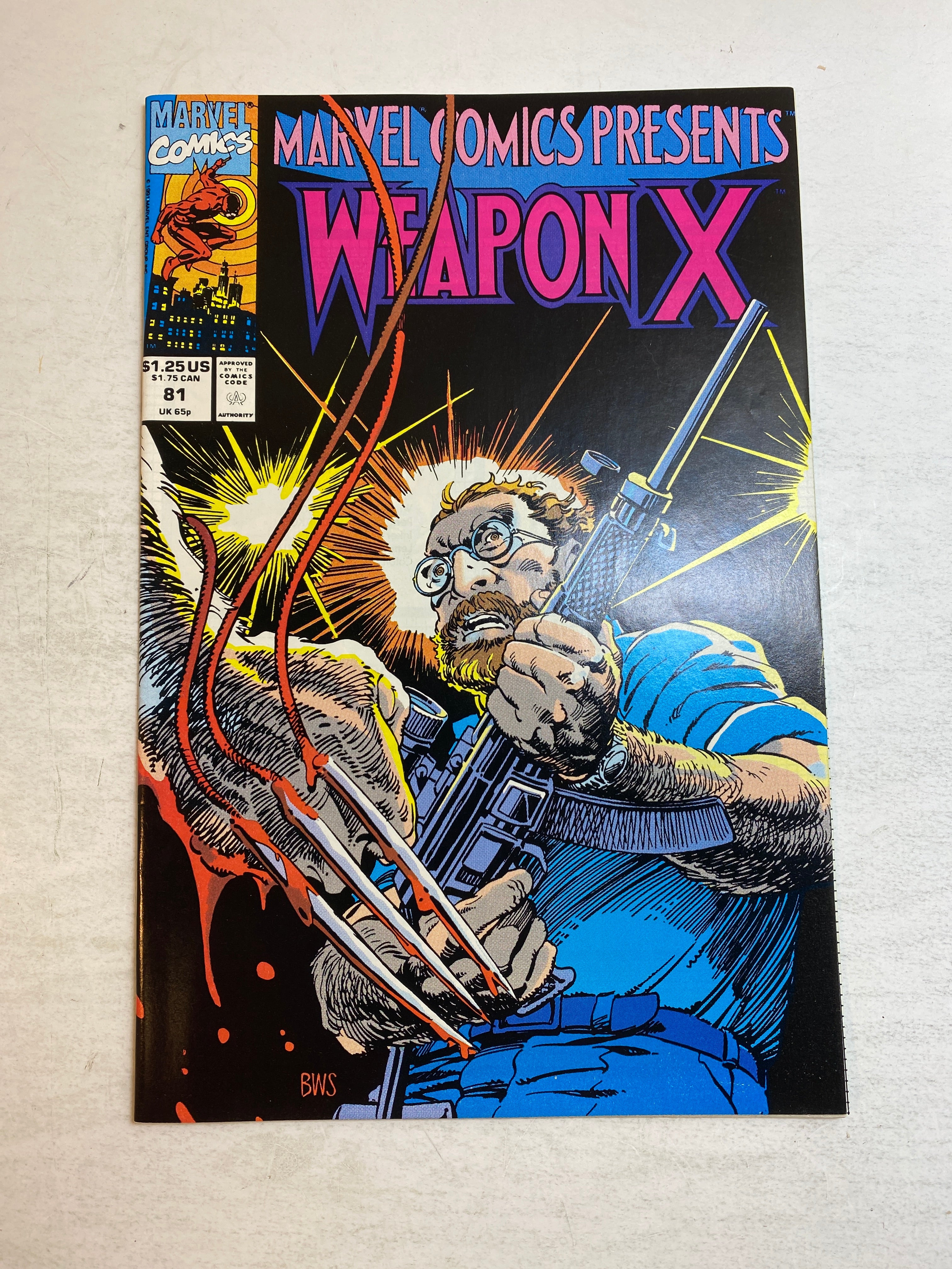 Marvel Comics Presents Wolverine Weapon X #81 1991
