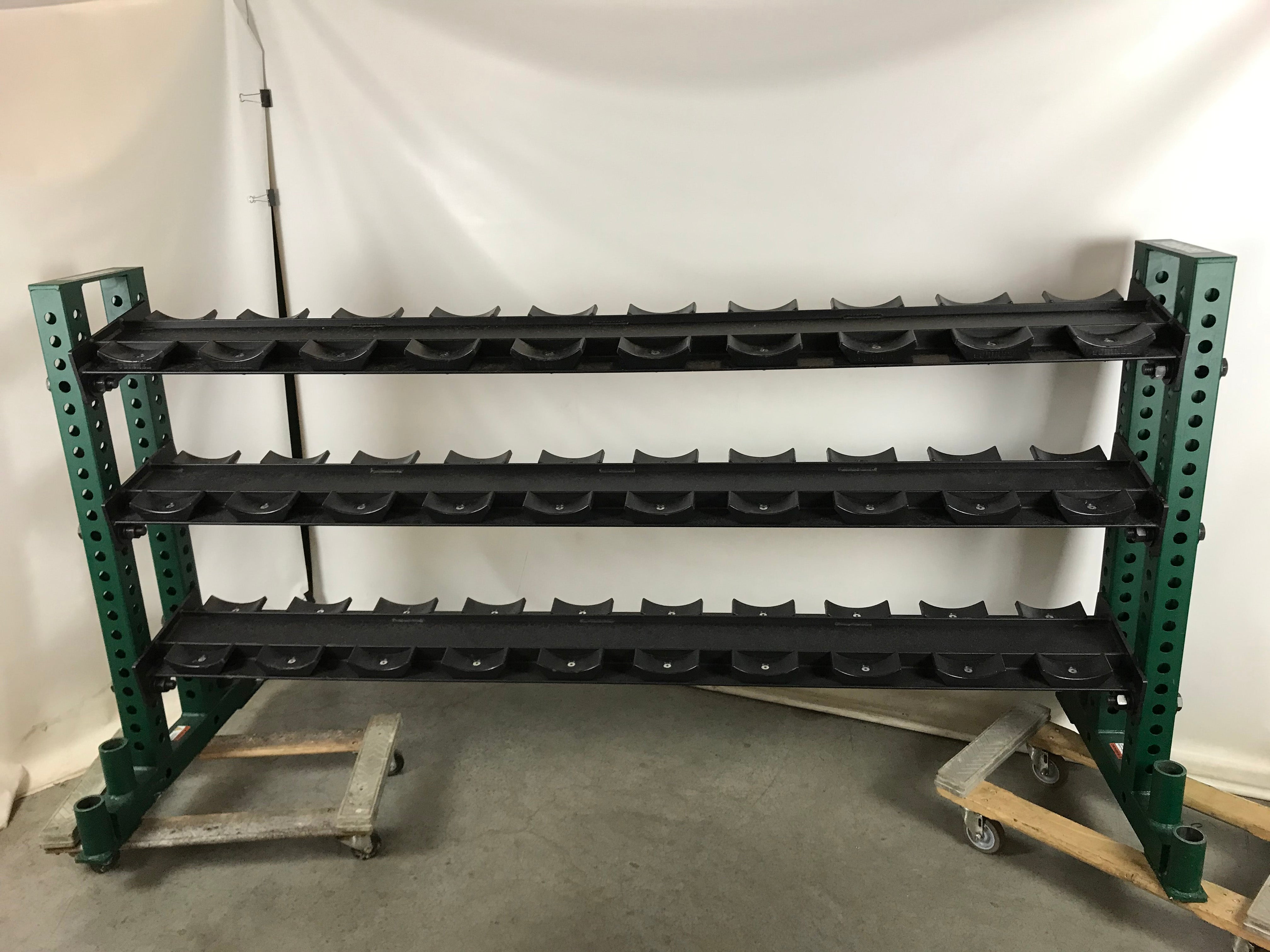 Sorinex Dumbbell Rack with Iron Grip Dumbbell Set