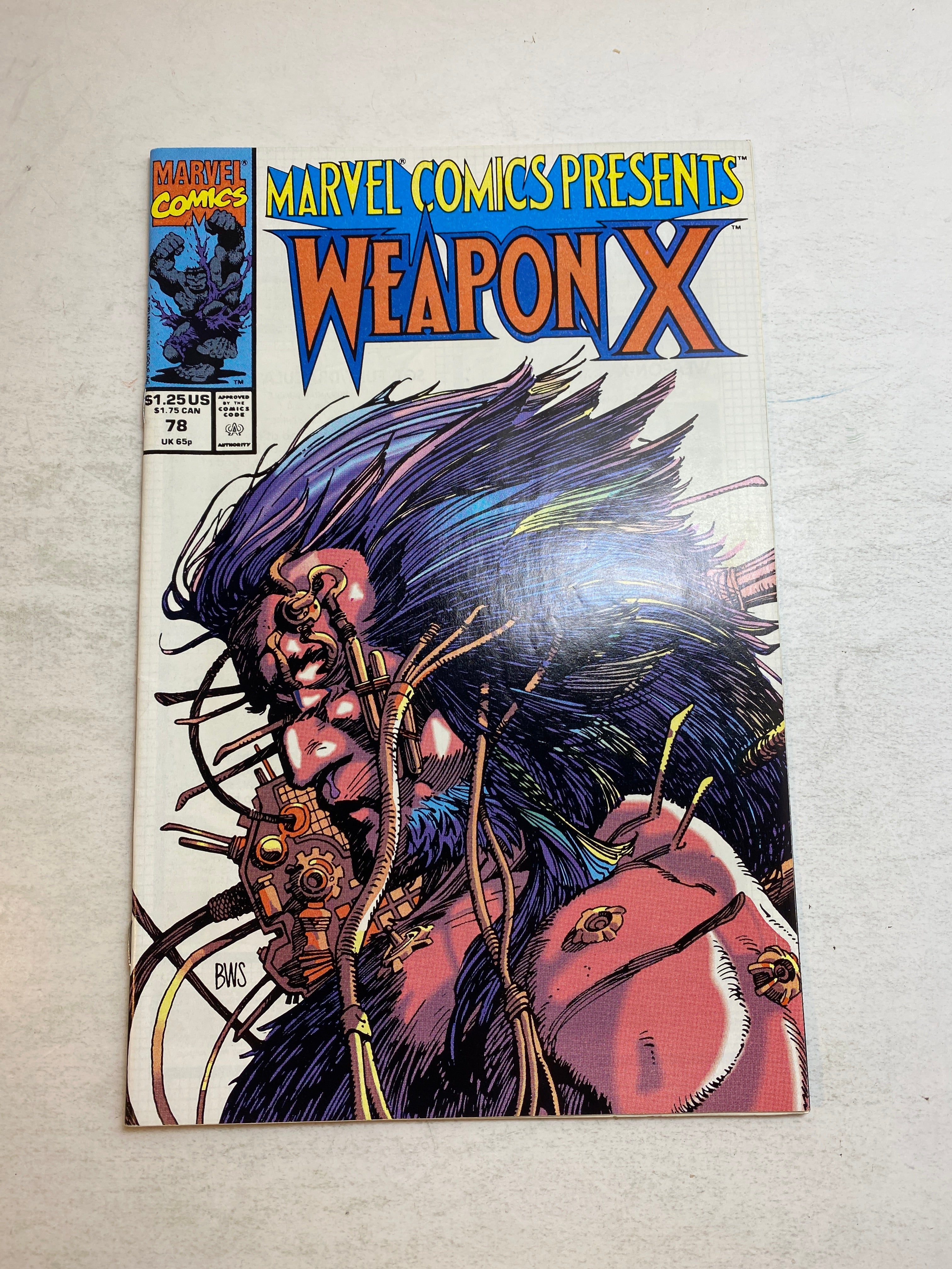 Marvel Comics Presents Wolverine Weapon X #78 1991