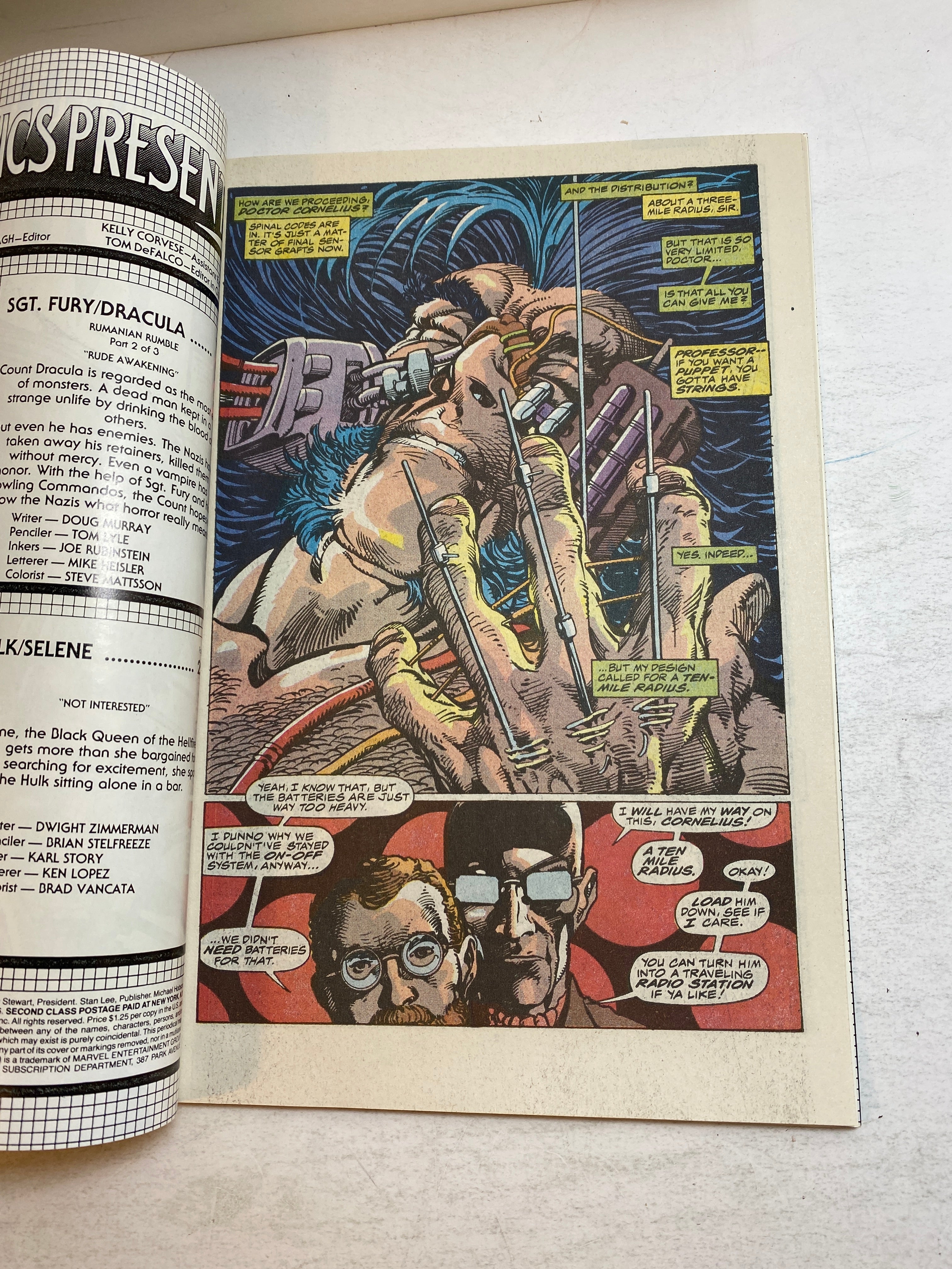 Marvel Comics Presents Wolverine Weapon X #78 1991