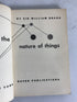 Sir William Bragg Concerning the Nature of Things 1948 Dover SC