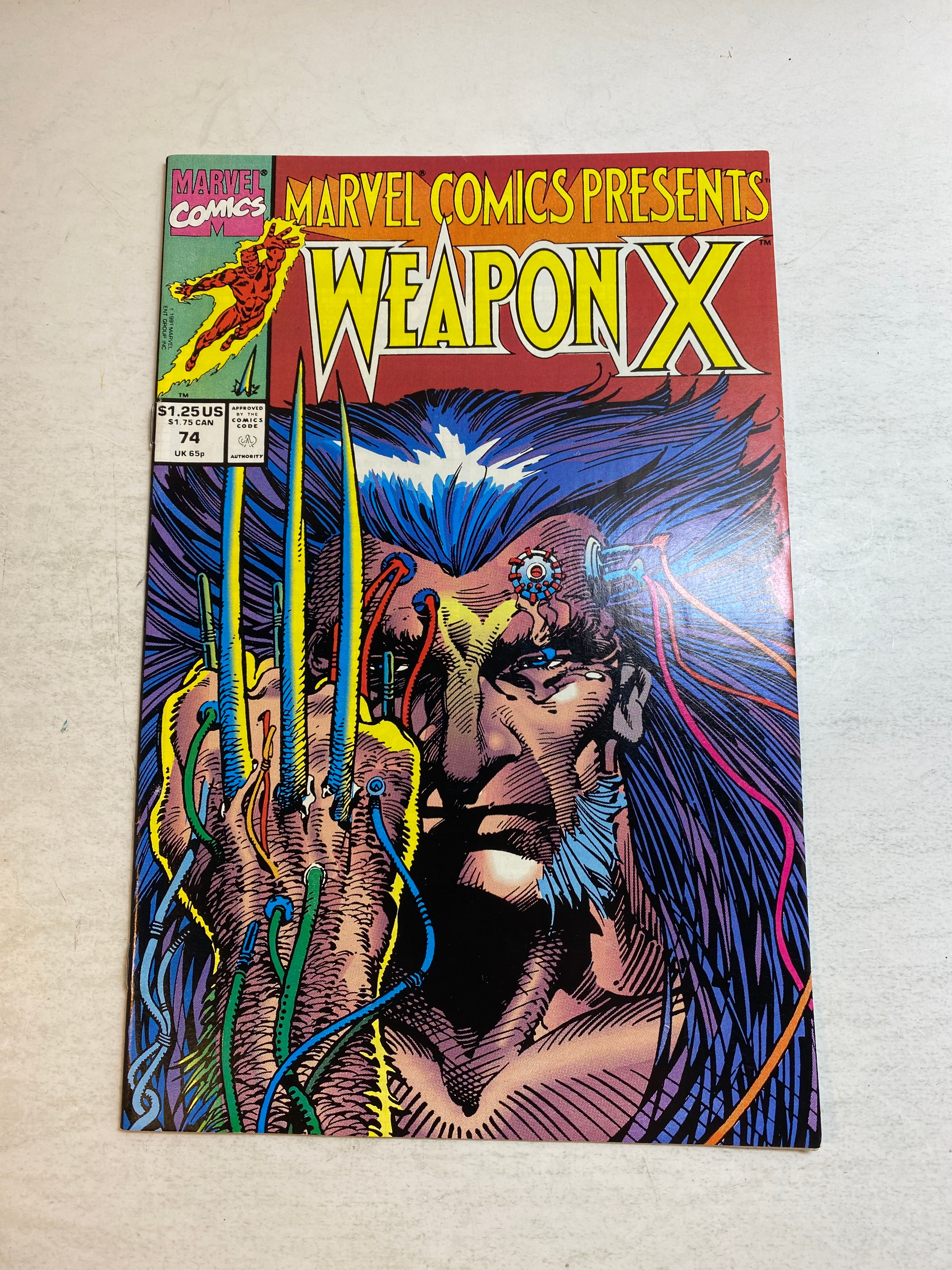 Marvel Comics Presents Wolverine Weapon X #74 1991