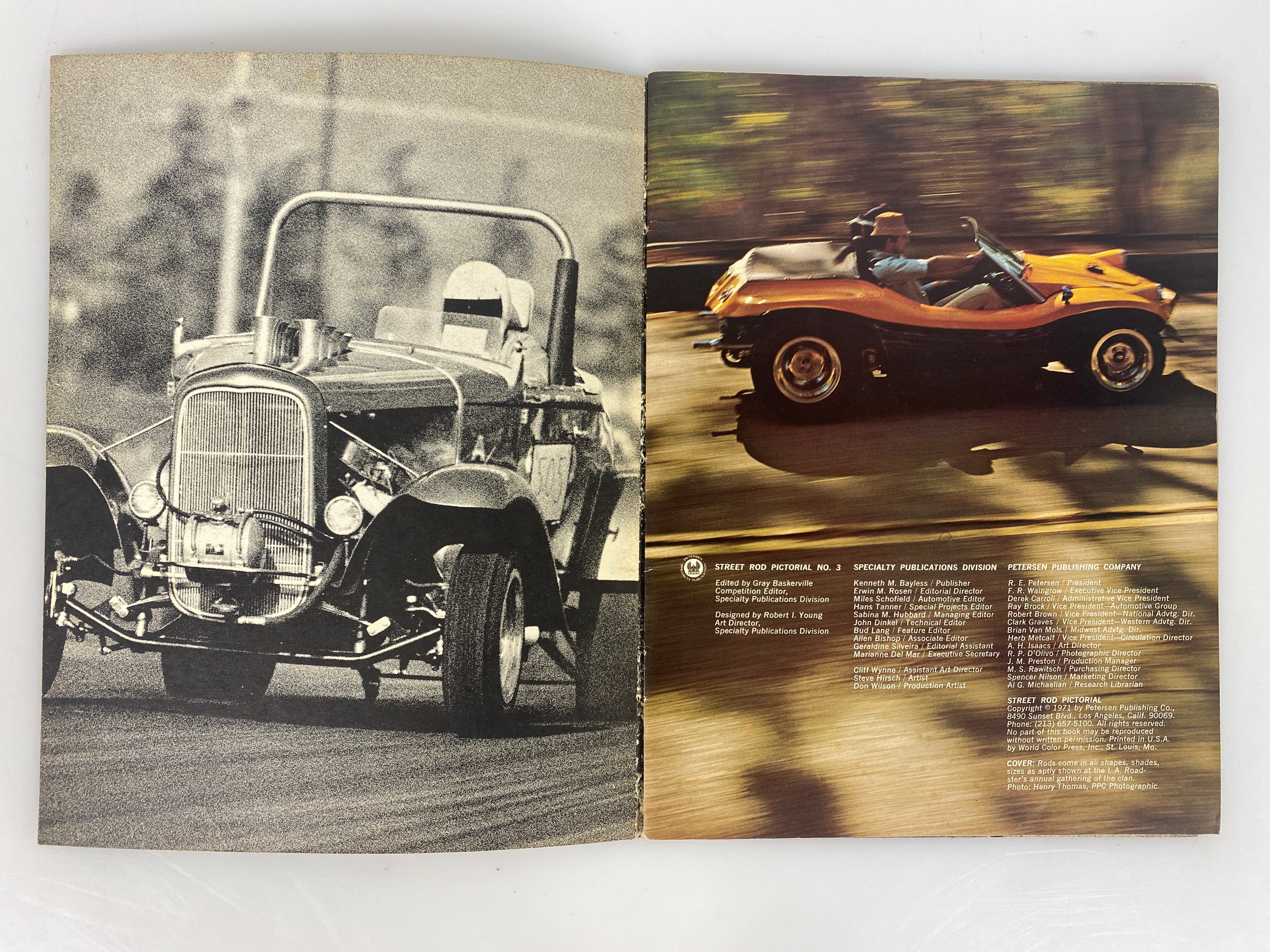 Street Rod Pictorial No 3 (1971) Vintage SC