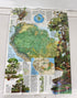 Lot of 3: Archaeology of South America/South America Nat Geo Maps 1972-1992