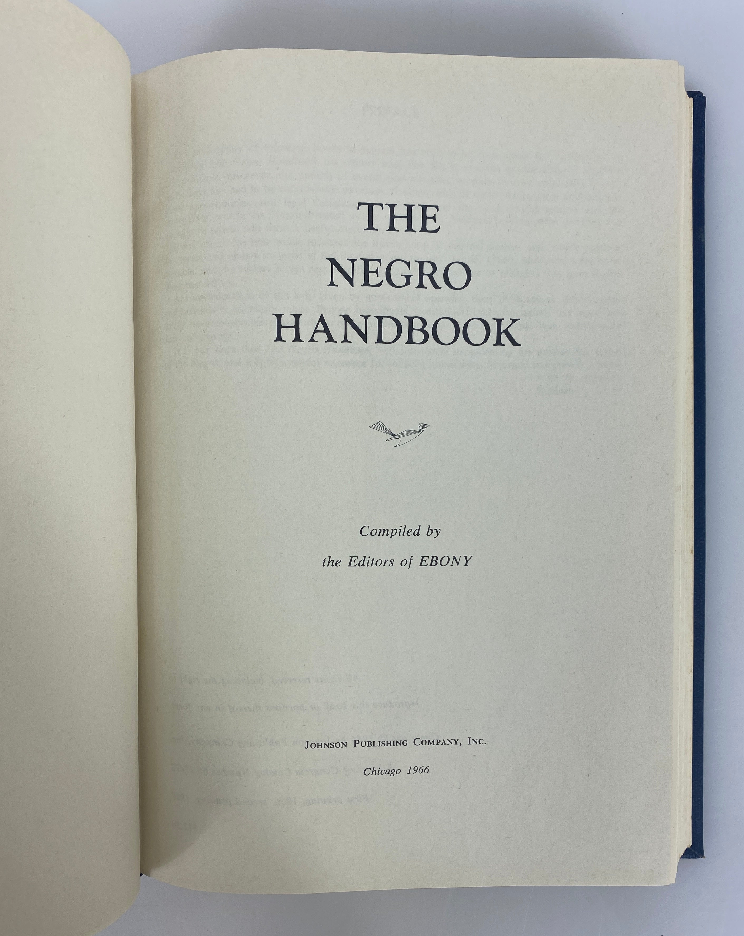 2 Vols: The Negro Handbook/Eyewitness: The Negro in American History 1967 HC