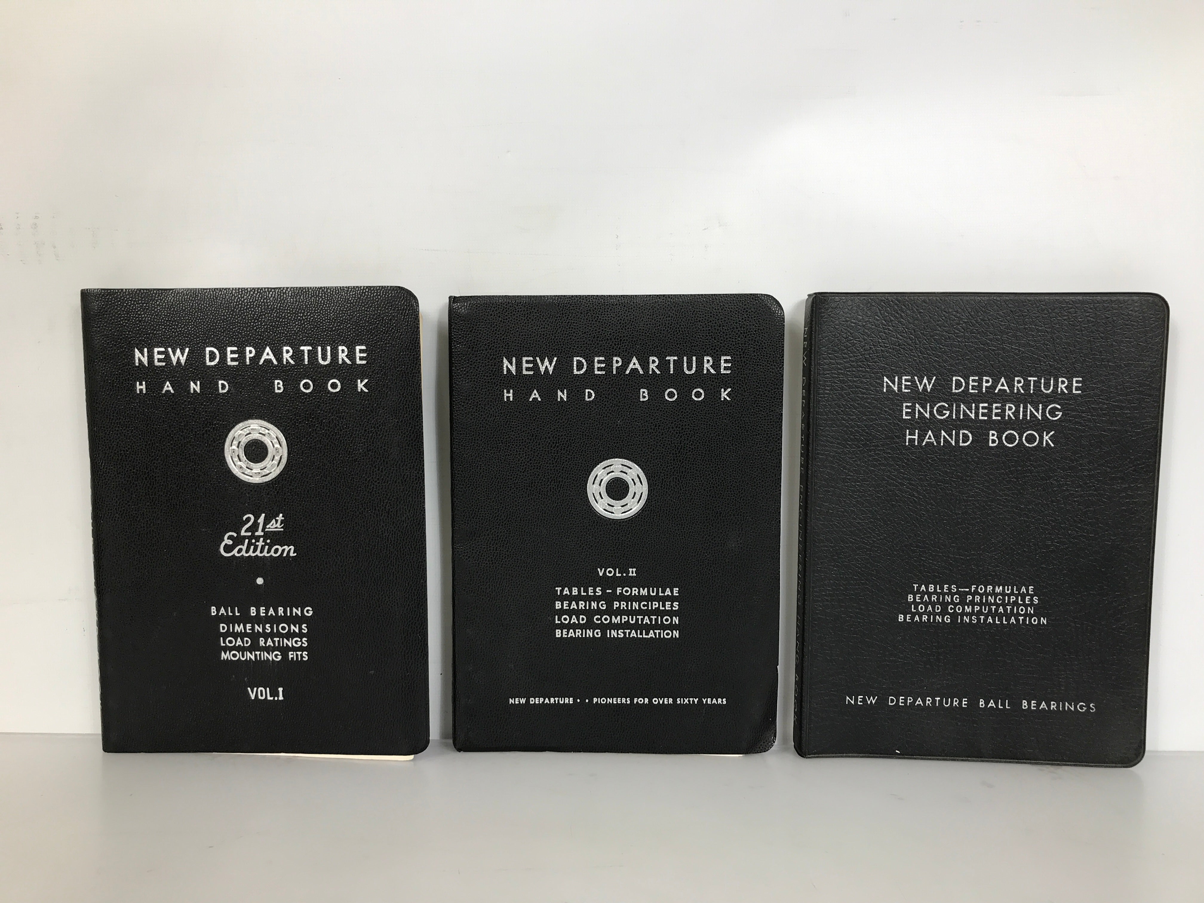 Lot of 3 New Departure Handbooks General Motors Corp 1951-1952 SC Spiral Bound