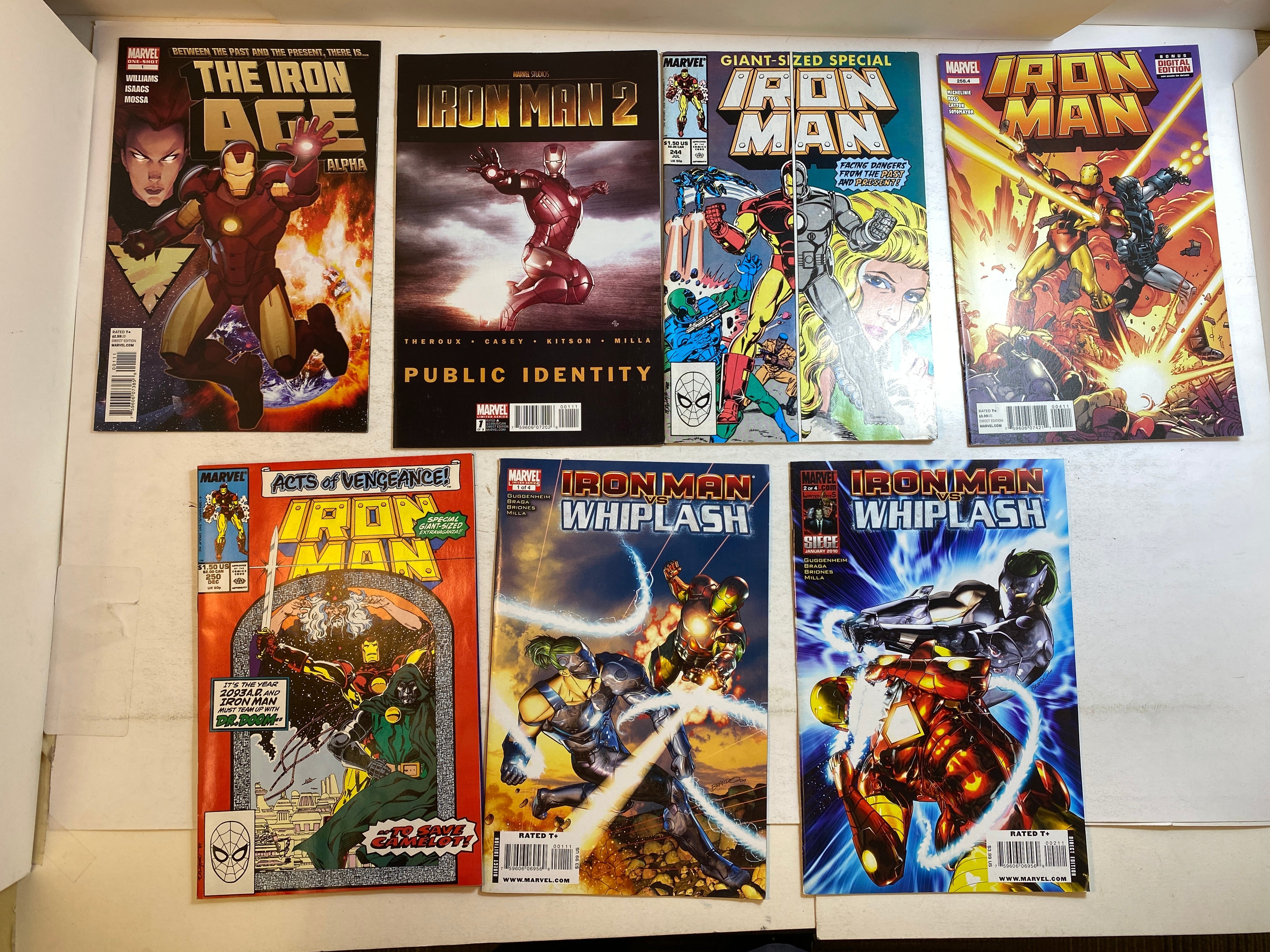 Lot of 14 Mixed Title Iron Man Comics 1989-2013