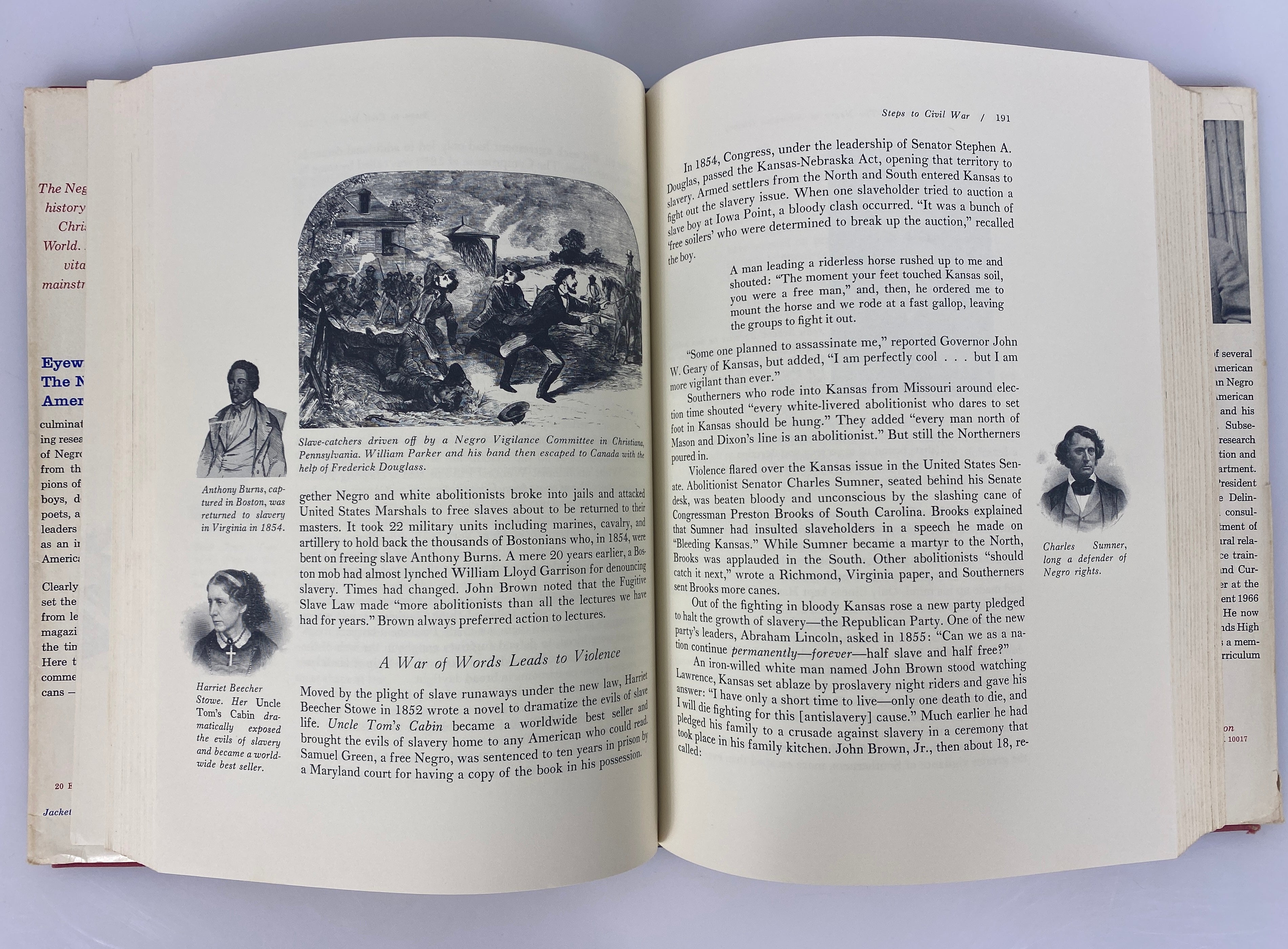 2 Vols: The Negro Handbook/Eyewitness: The Negro in American History 1967 HC