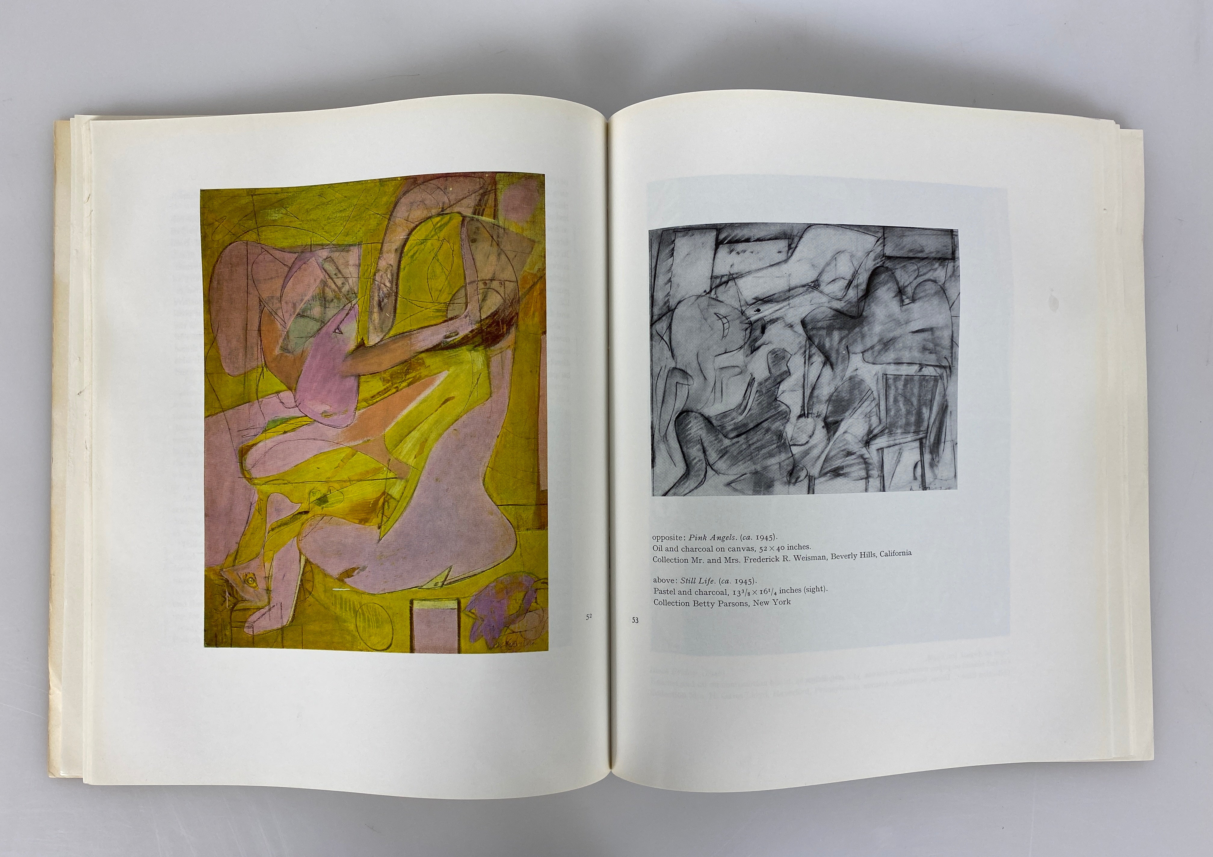 2 Willem de Kooning: by Thomas Hess MOMA/Recent Paintings 1983-1986 SC