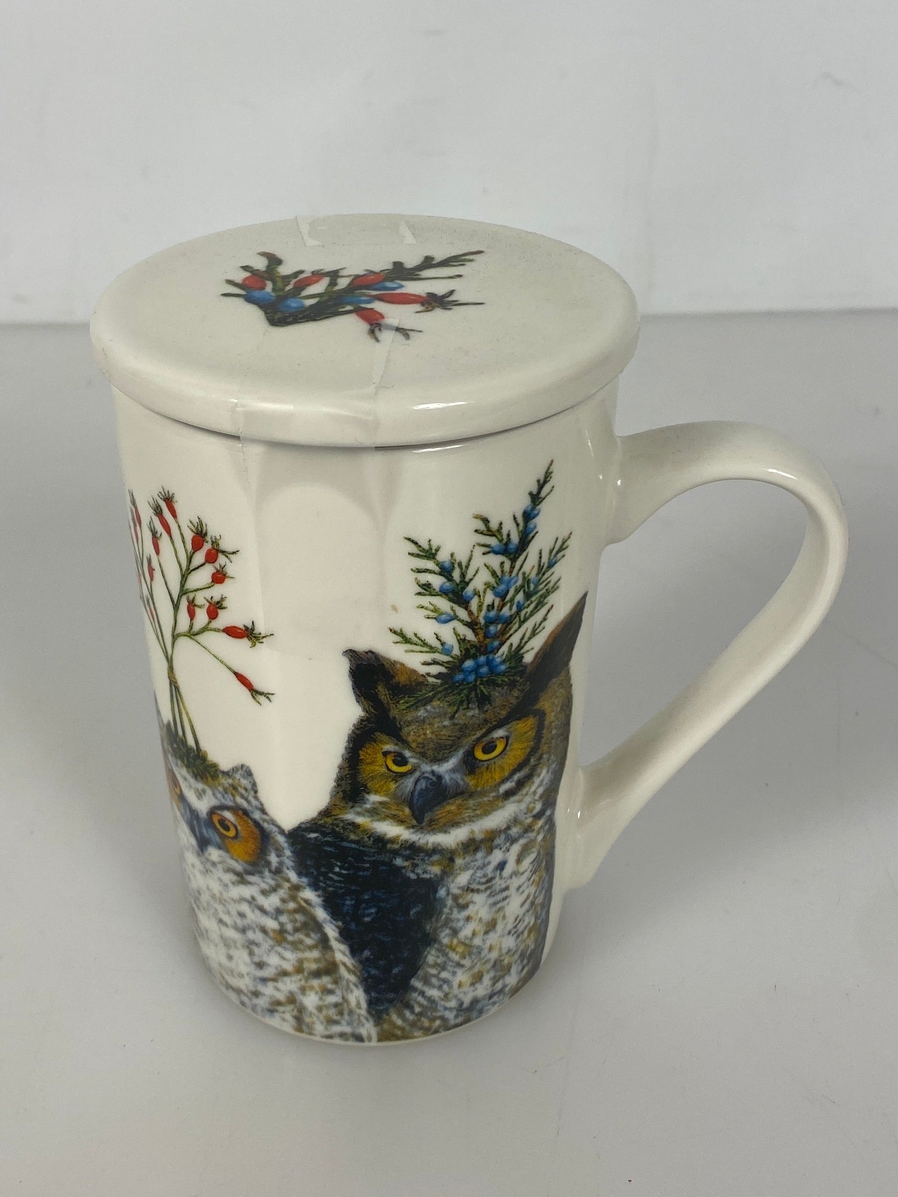Vicki Sawyer Tea Mug w/ Lid and Strainer