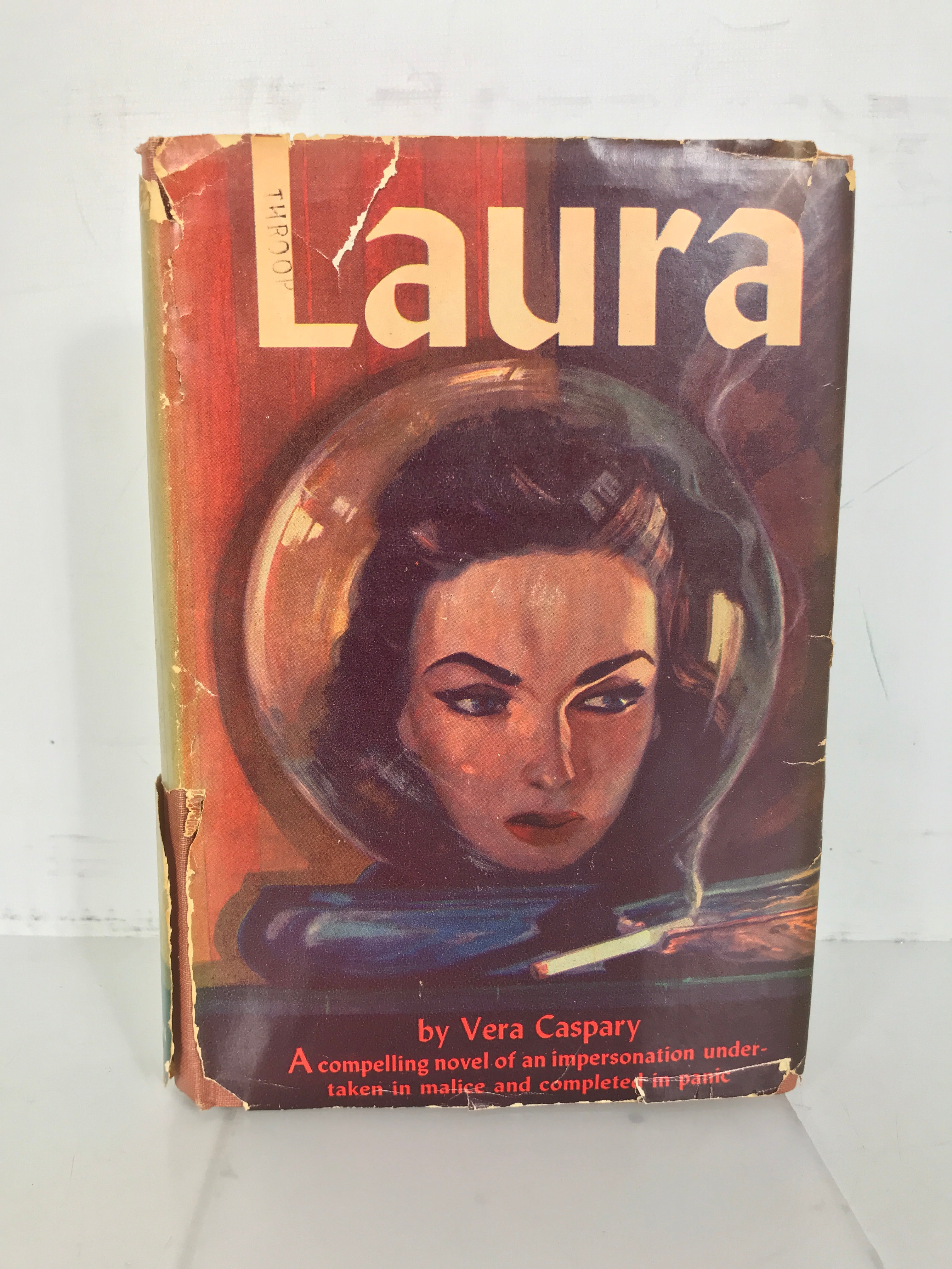 Laura by Vera Caspary 1943 BCE Houghton Mifflin HC w Original DJ