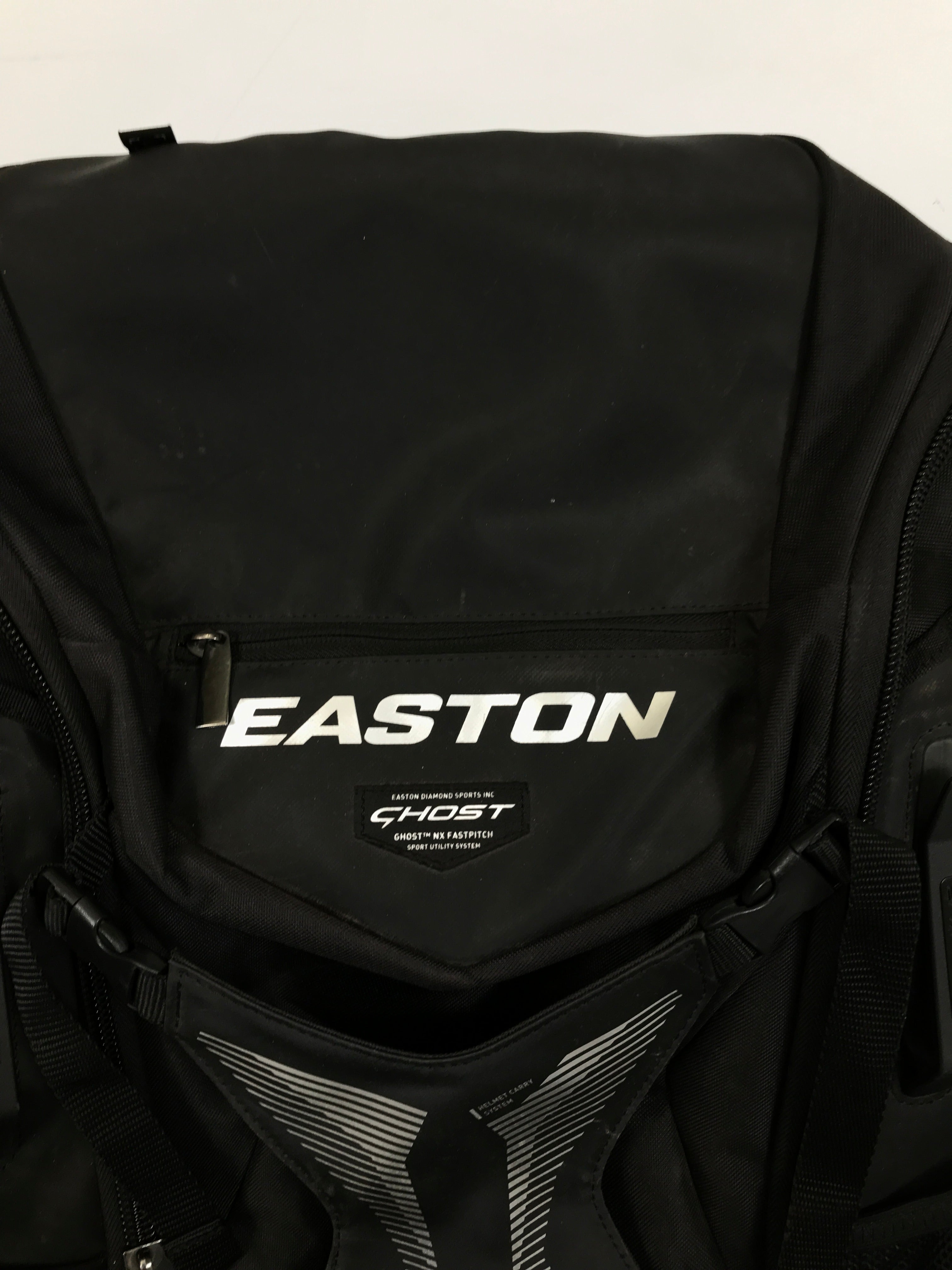 Easton Ghost NX Fastpitch Black Backpack *USED*