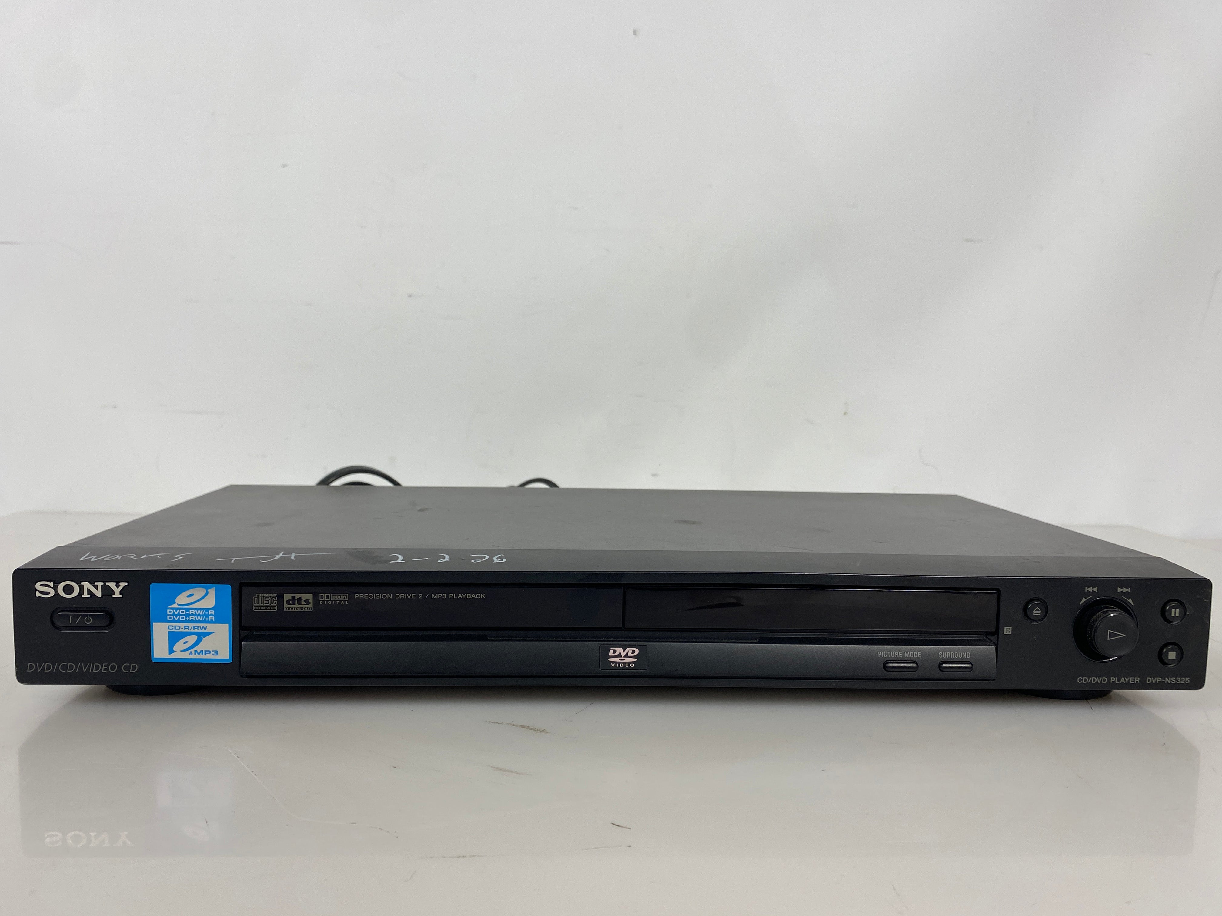 Sony DVP-NS325 DVD Player