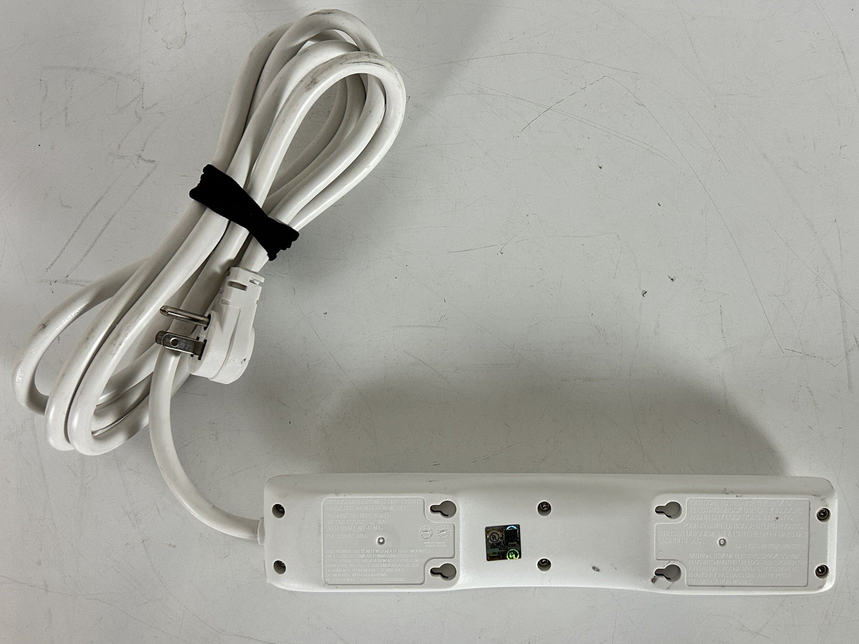 GE E192912 4-Outlet Surge Protected USB Power Strip