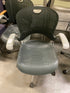 Gray Plastic Classroom Office Chair