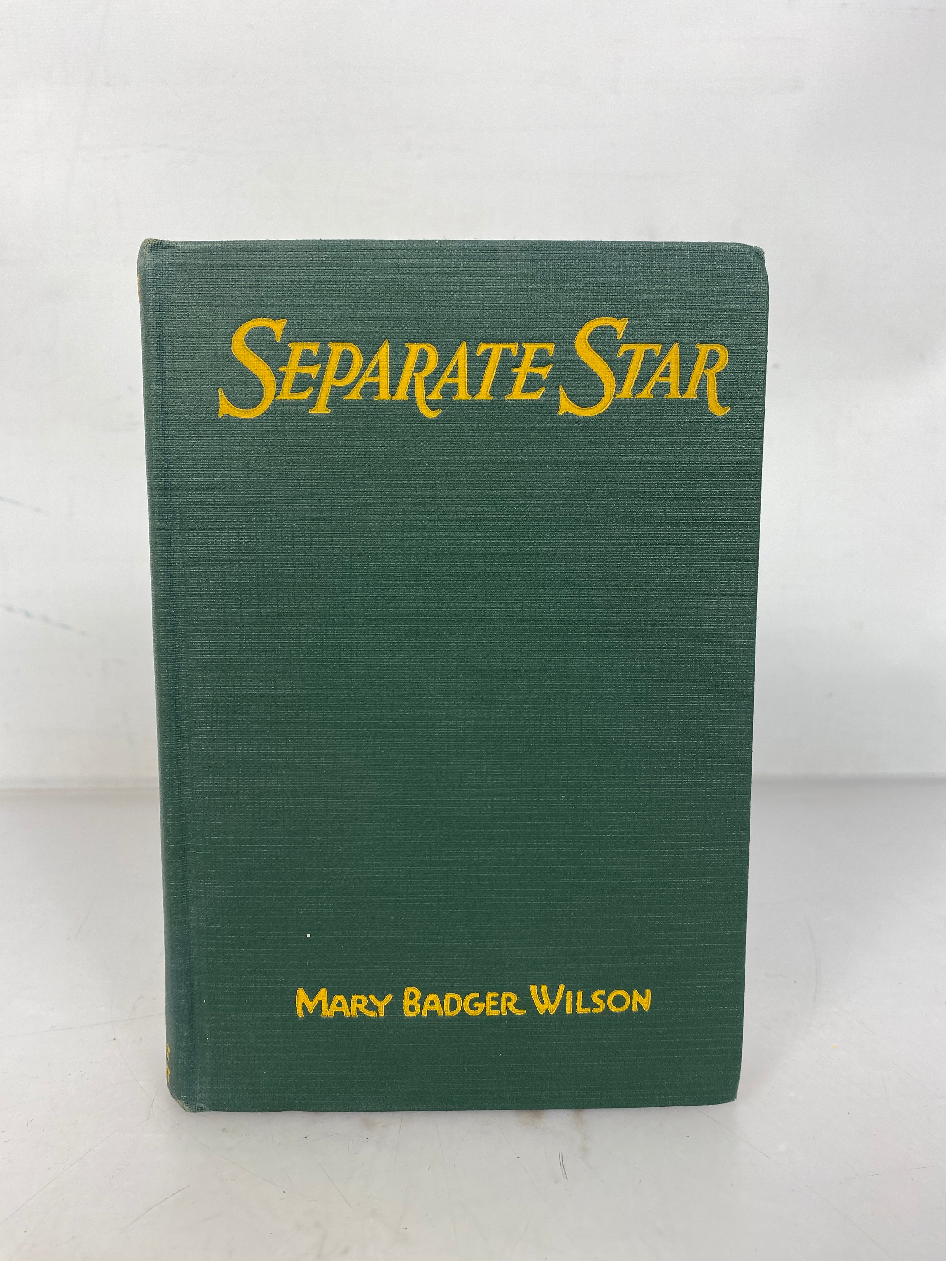 Rare Vintage Romance Separate Star by Mary Badger Wilson 1932 HC