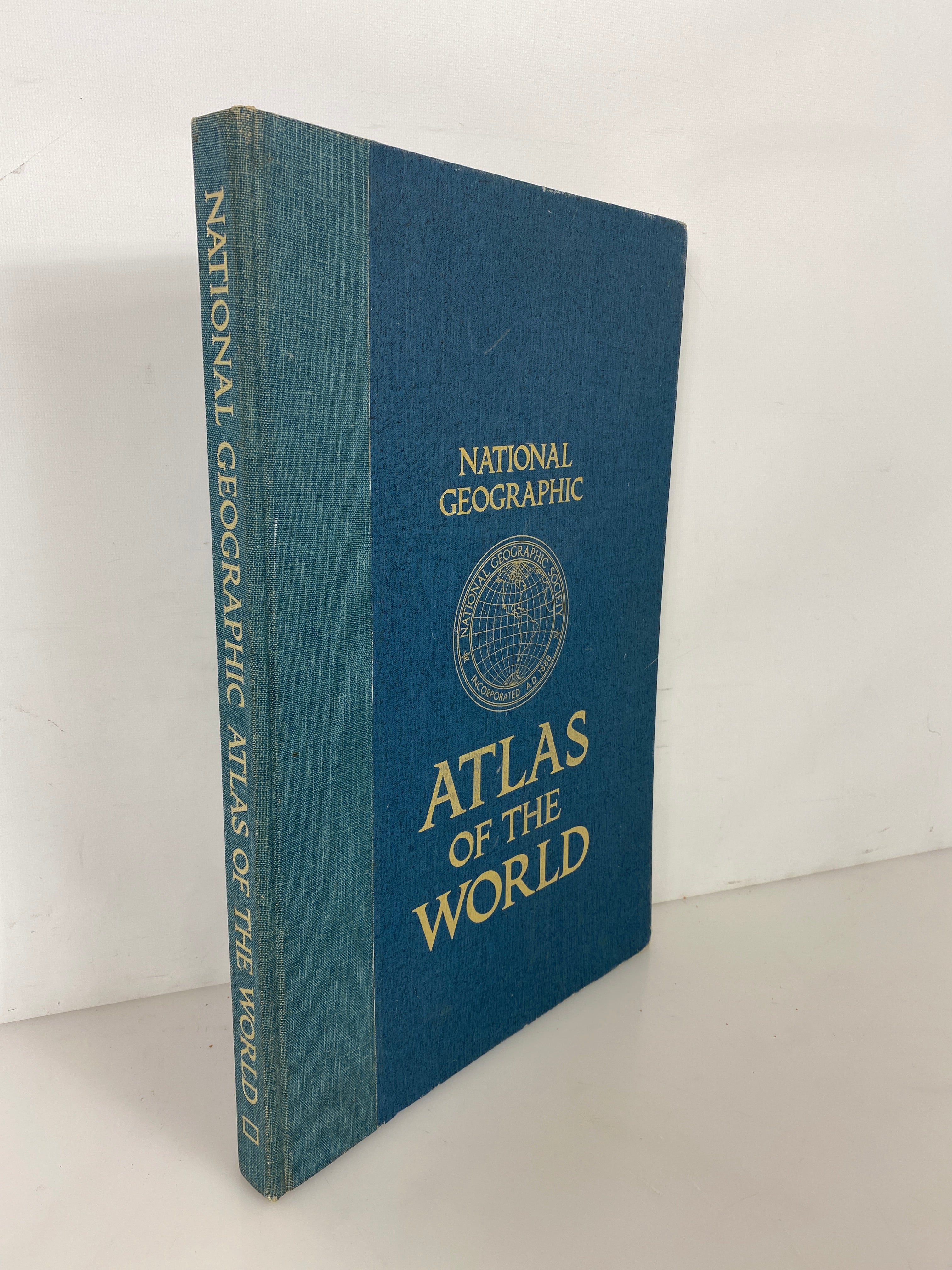 National Geographic Atlas of the World 1981 Vintage HC
