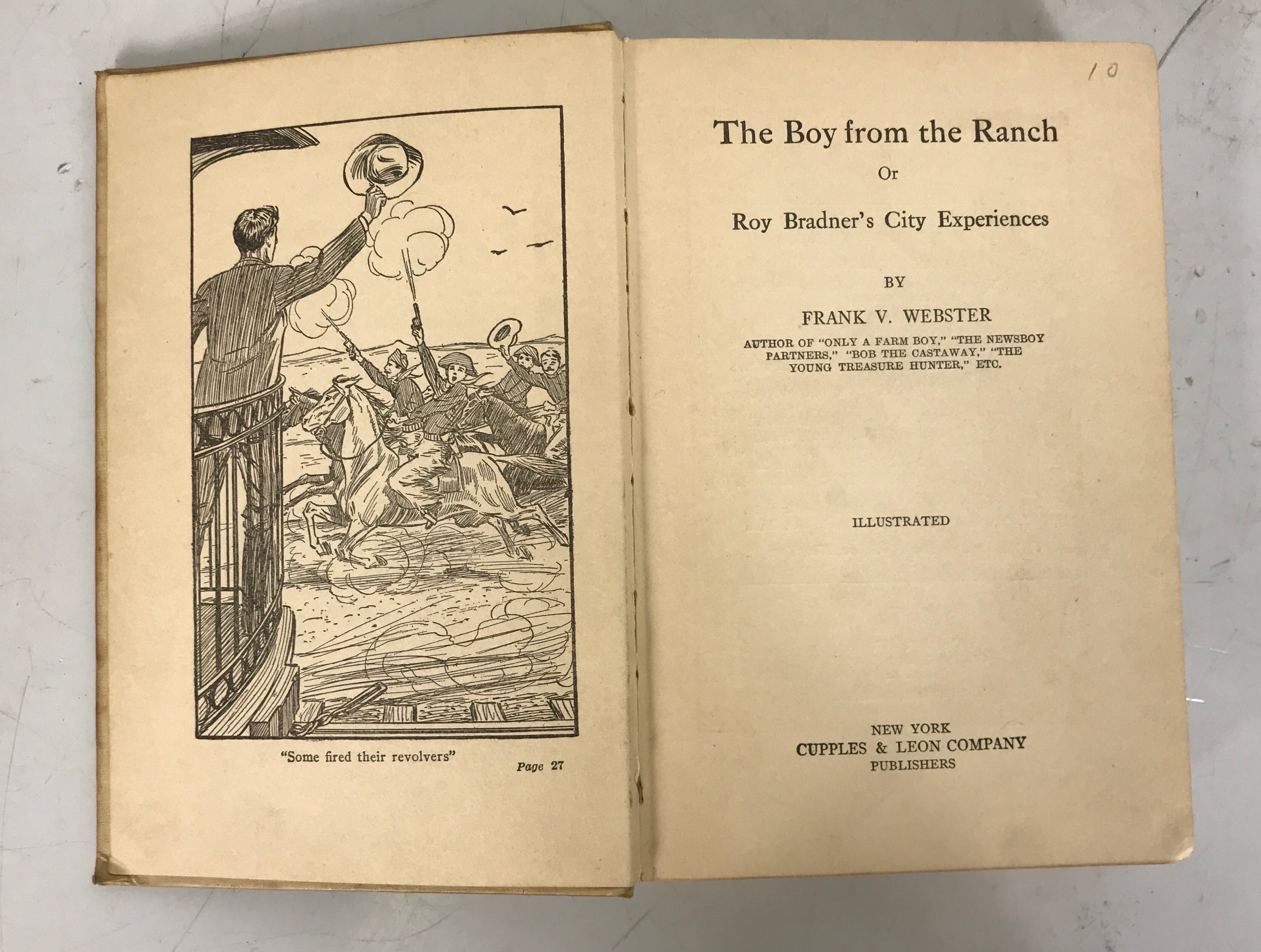 Lot of 3: Boy from the Ranch/Only a Farm Boy/Through the Air 1906-09 HC