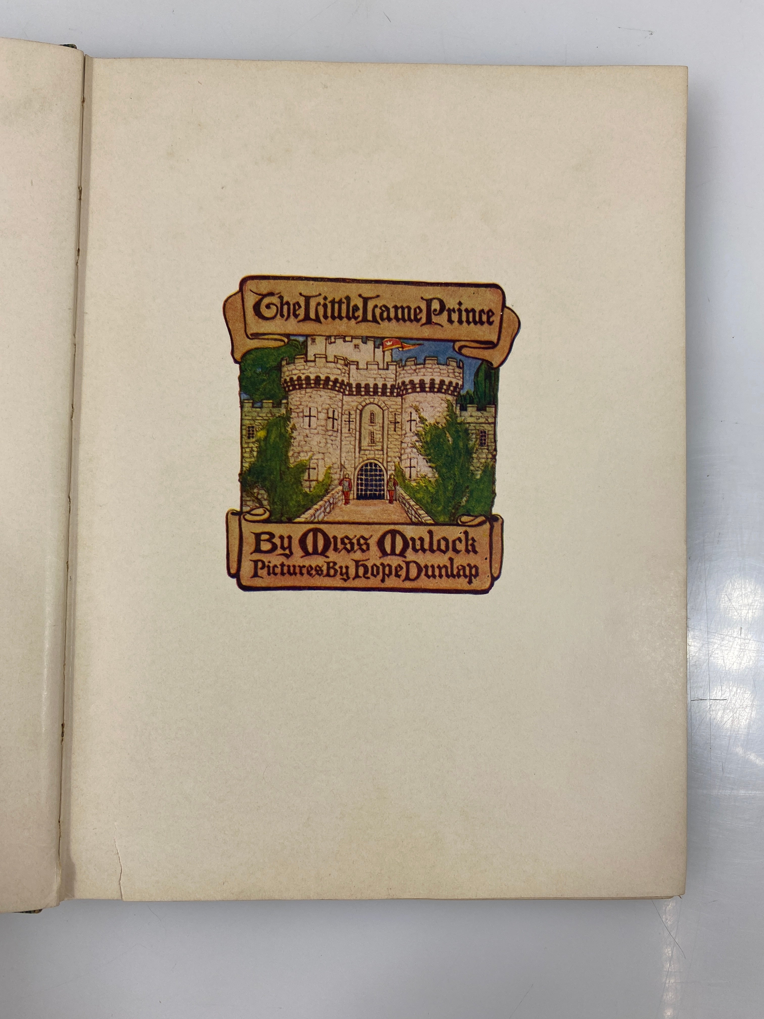 The Little Lame Prince by Mulock 1909 HC