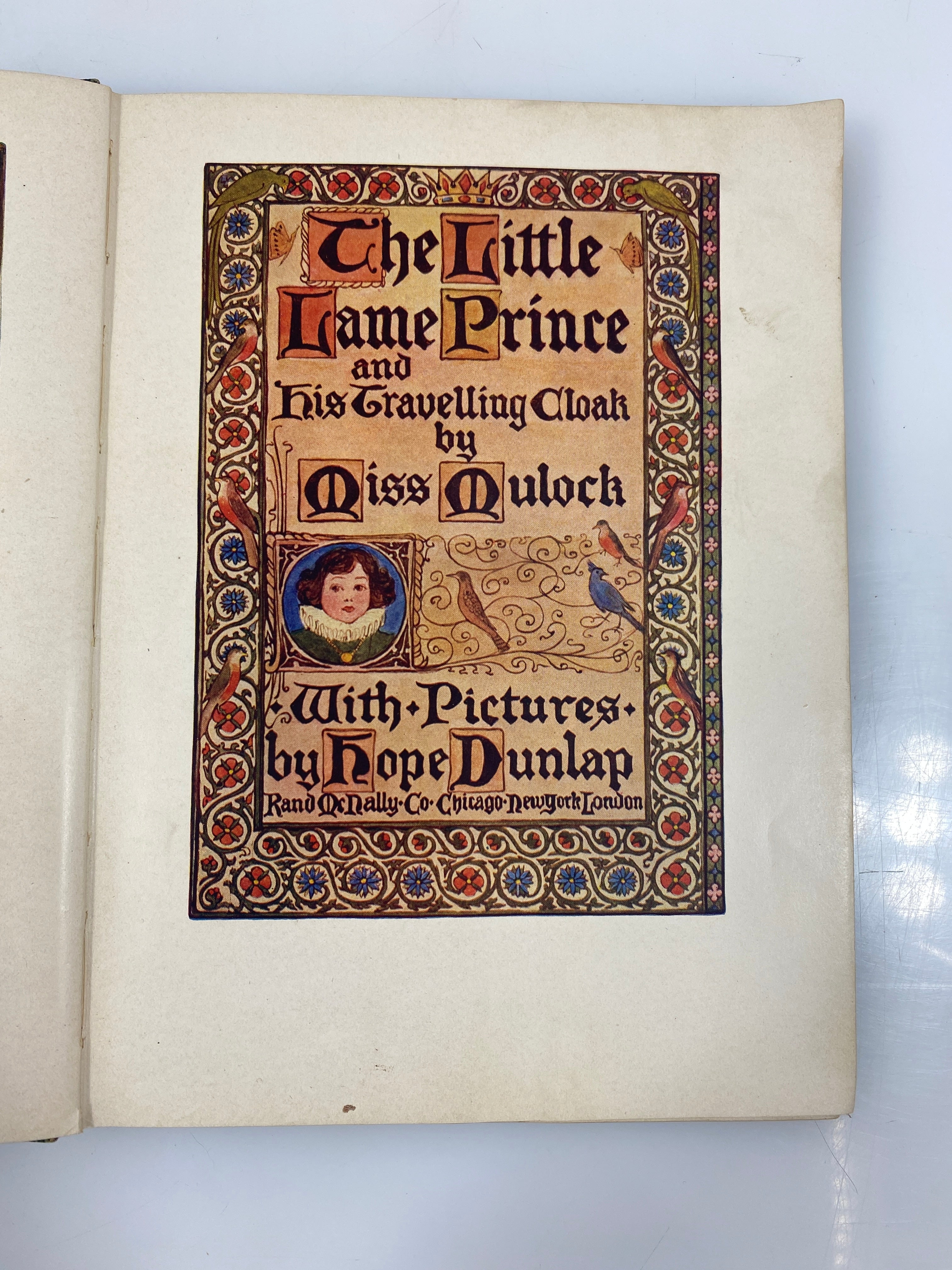 The Little Lame Prince by Mulock 1909 HC