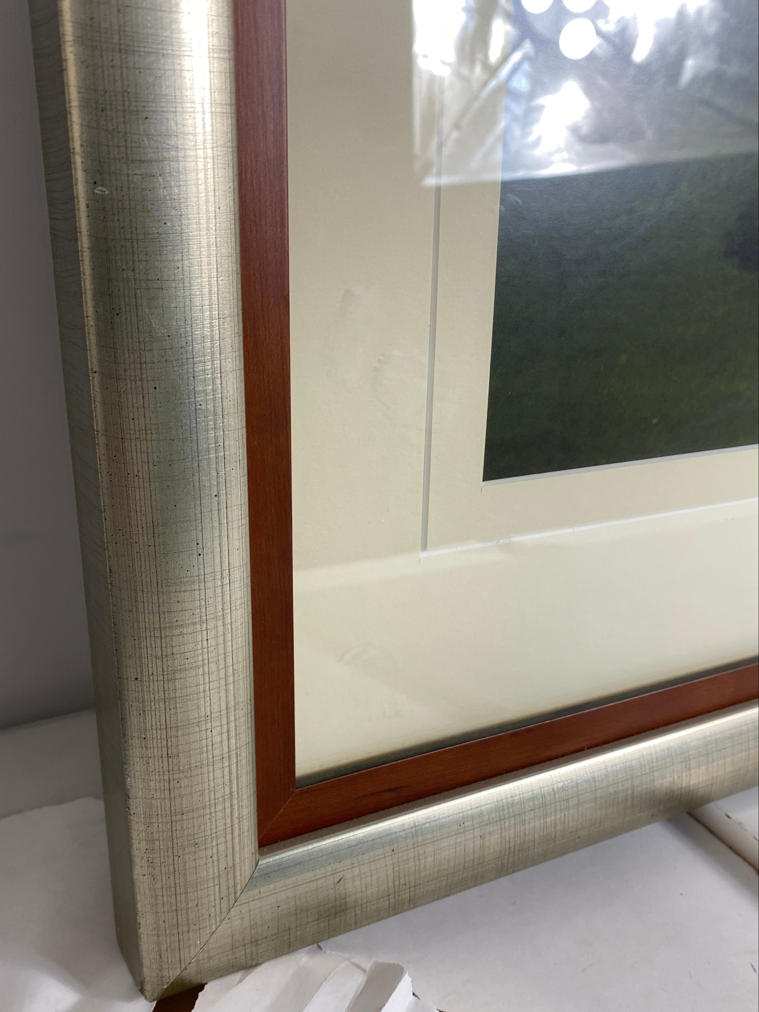 MSU Union Picture in Silver Frame