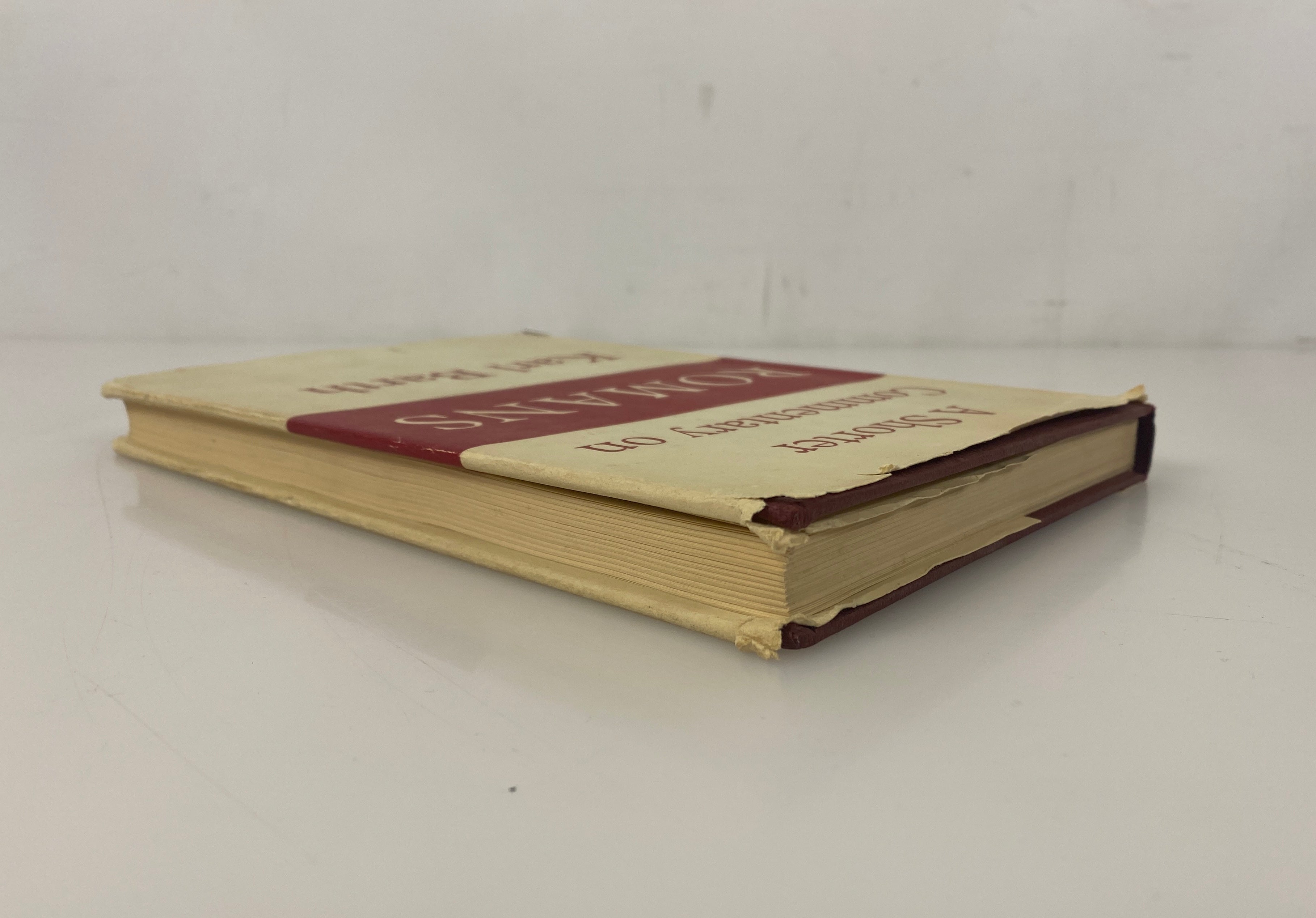 A Shorter Commentary on Romans by Karl Barth 1959 Vintage HC DJ