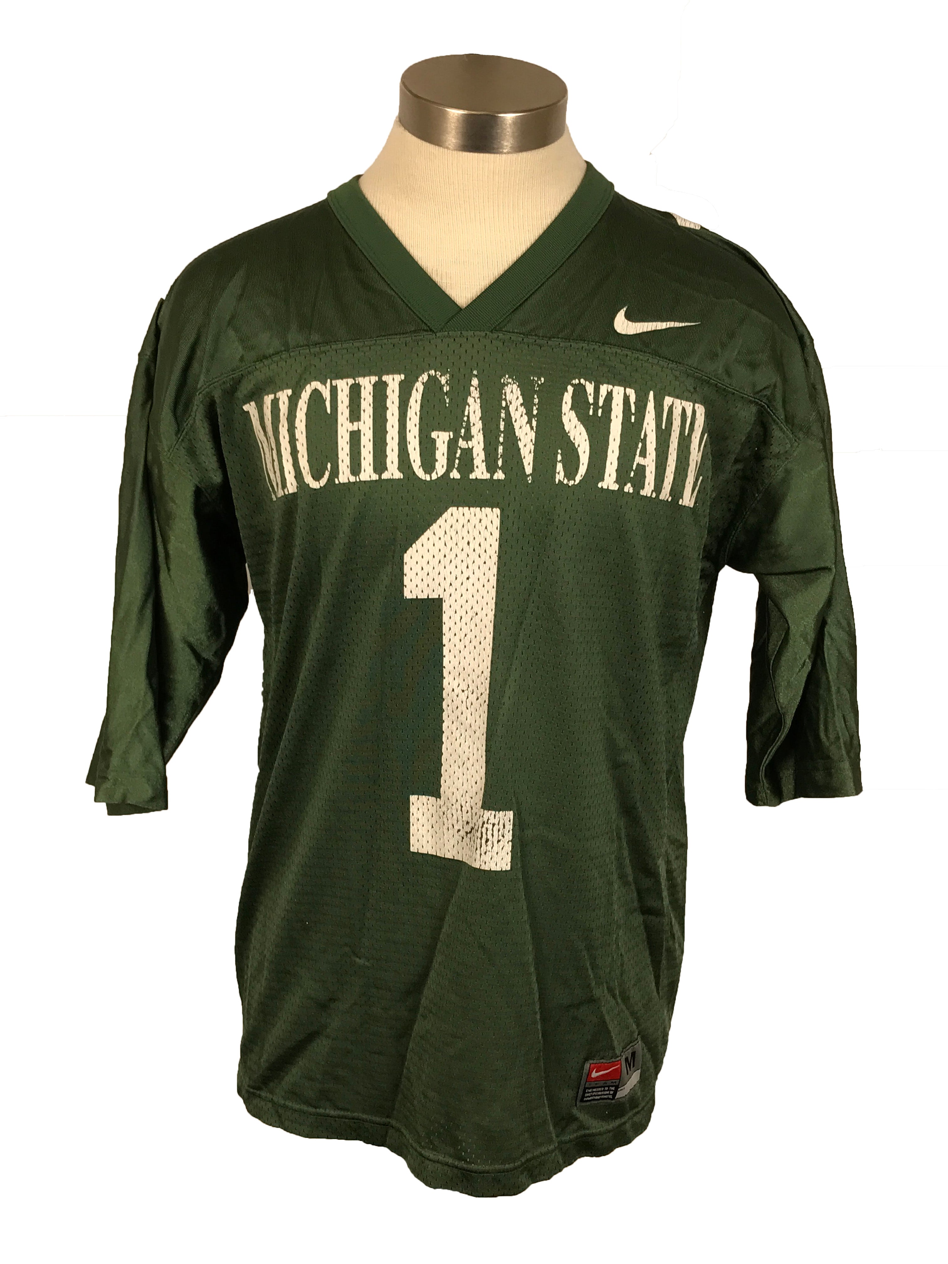 Nike Michigan State University Green Jersey Unisex Size Medium